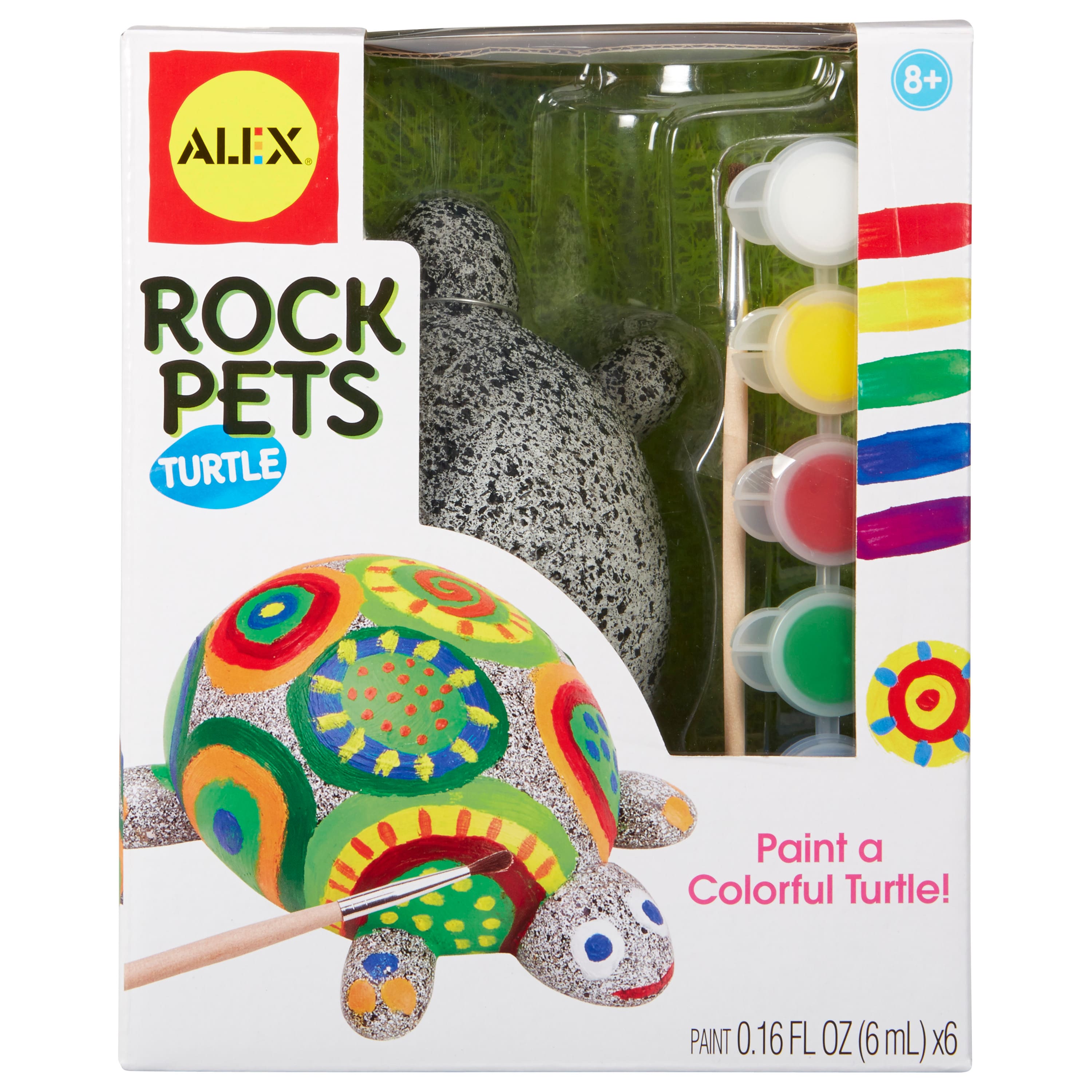 ALEX Toys Craft Rock Pets Turtle Kids Art and Craft Activity