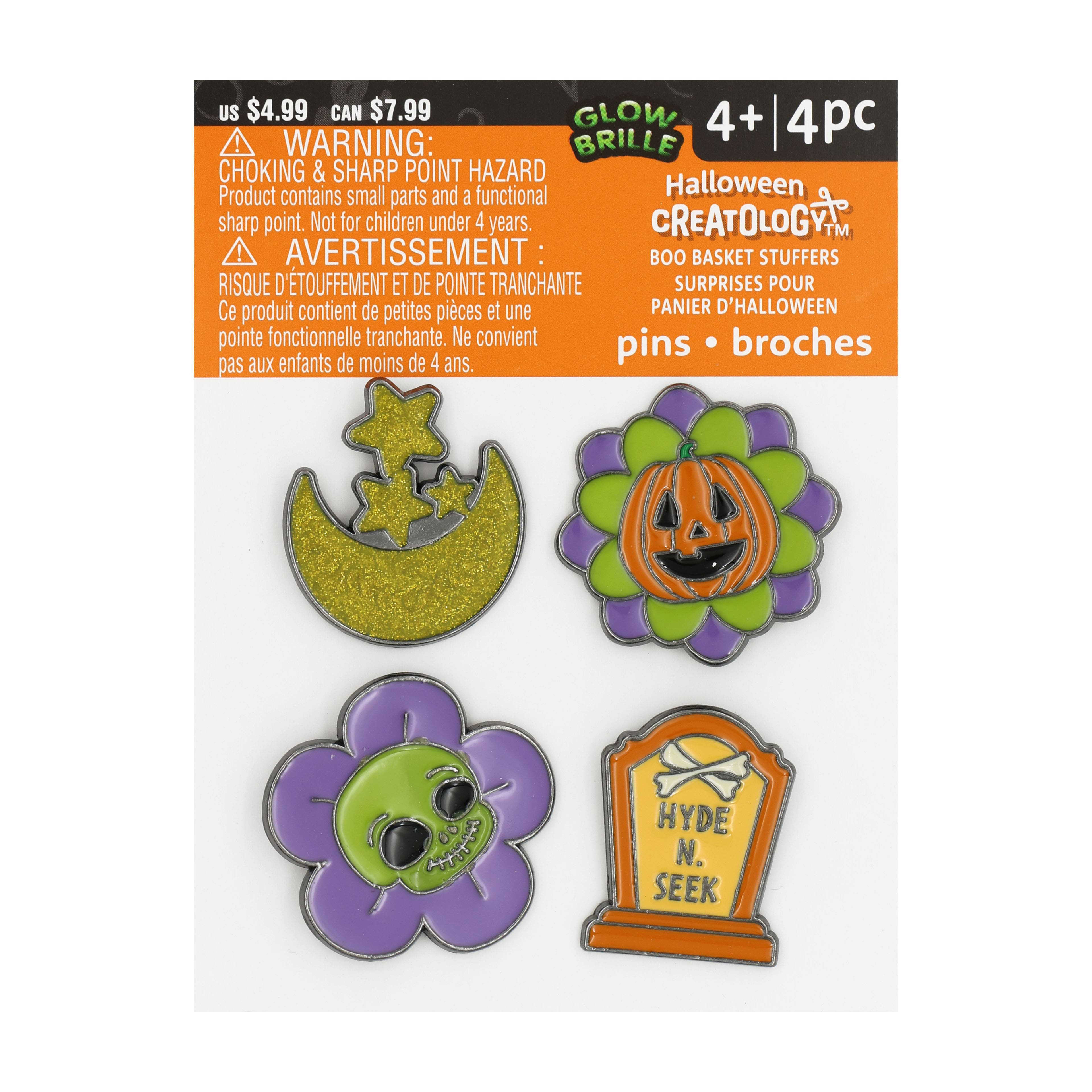 Halloween Moon Metal Pins by Creatology&#x2122;