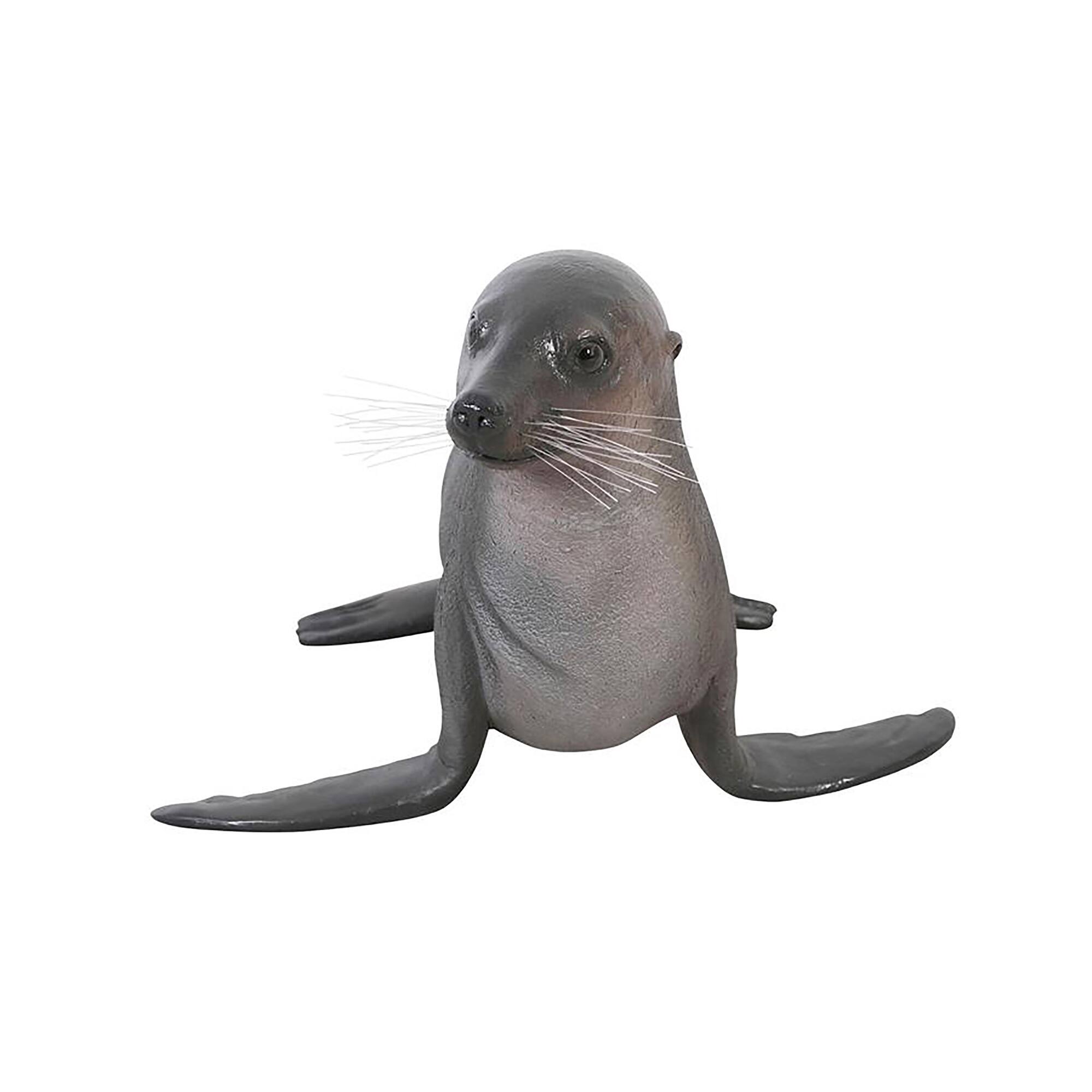 Design Toscano 28&#x22; The Baby Fur Seal Statue