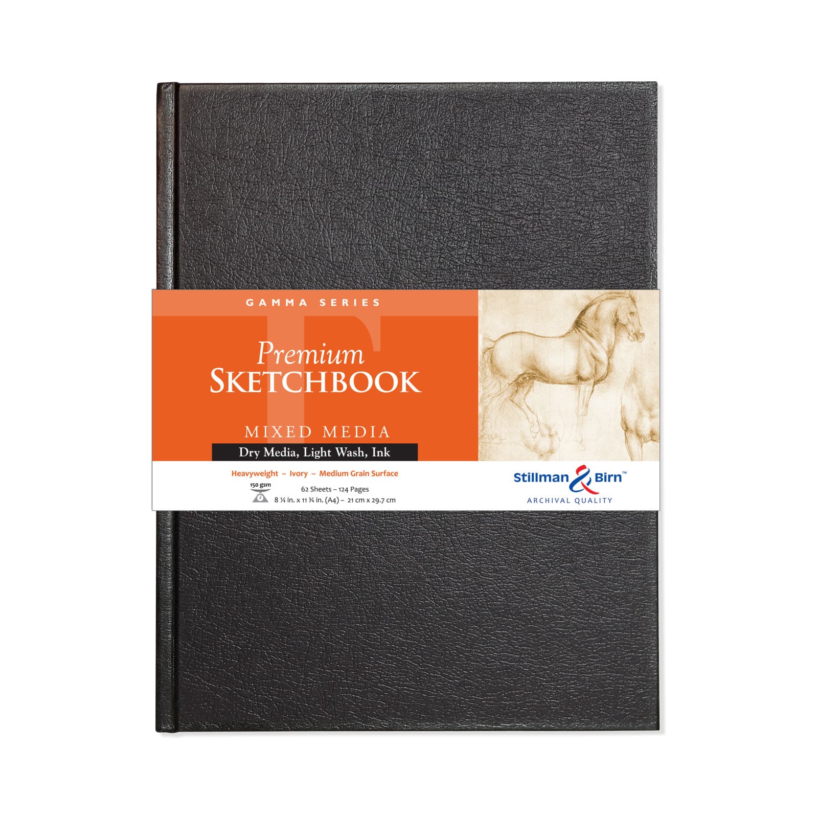 Stillman & Birn® Gamma Series Hardcover Mixed Media Premium Sketchbook,  8.25 x 11.75