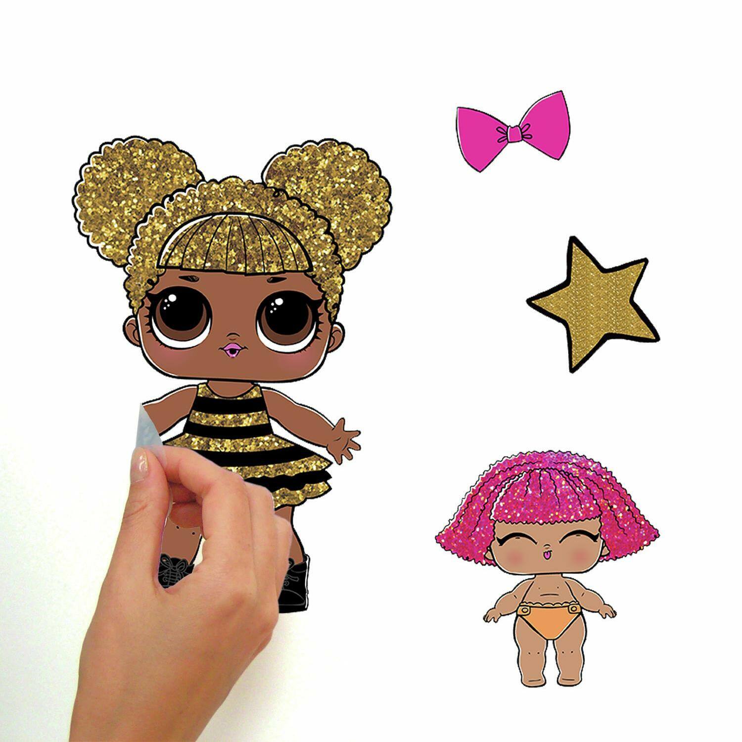 RoomMates Lol Surprise! Peel &#x26; Stick Wall Decals