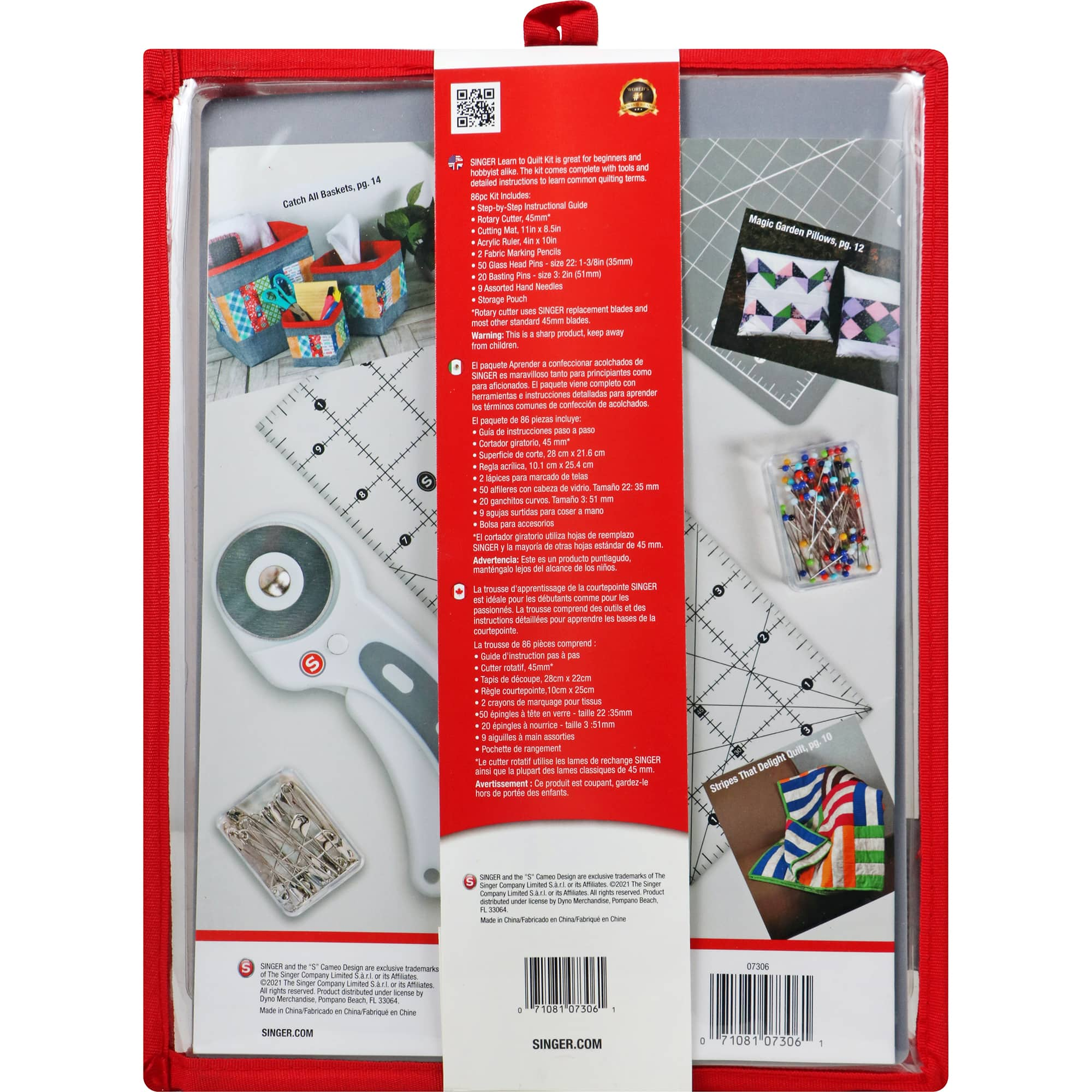 SINGER&#xAE; Learn to Quilt Sewing Kit