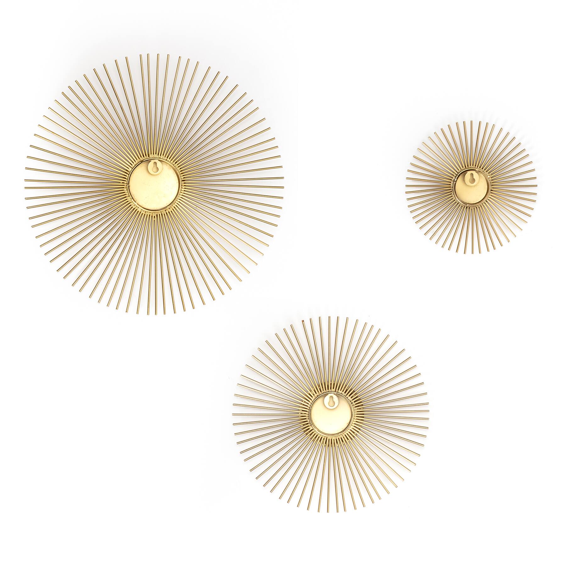 Habitat Decor Sunburst Metal Wall Art Set