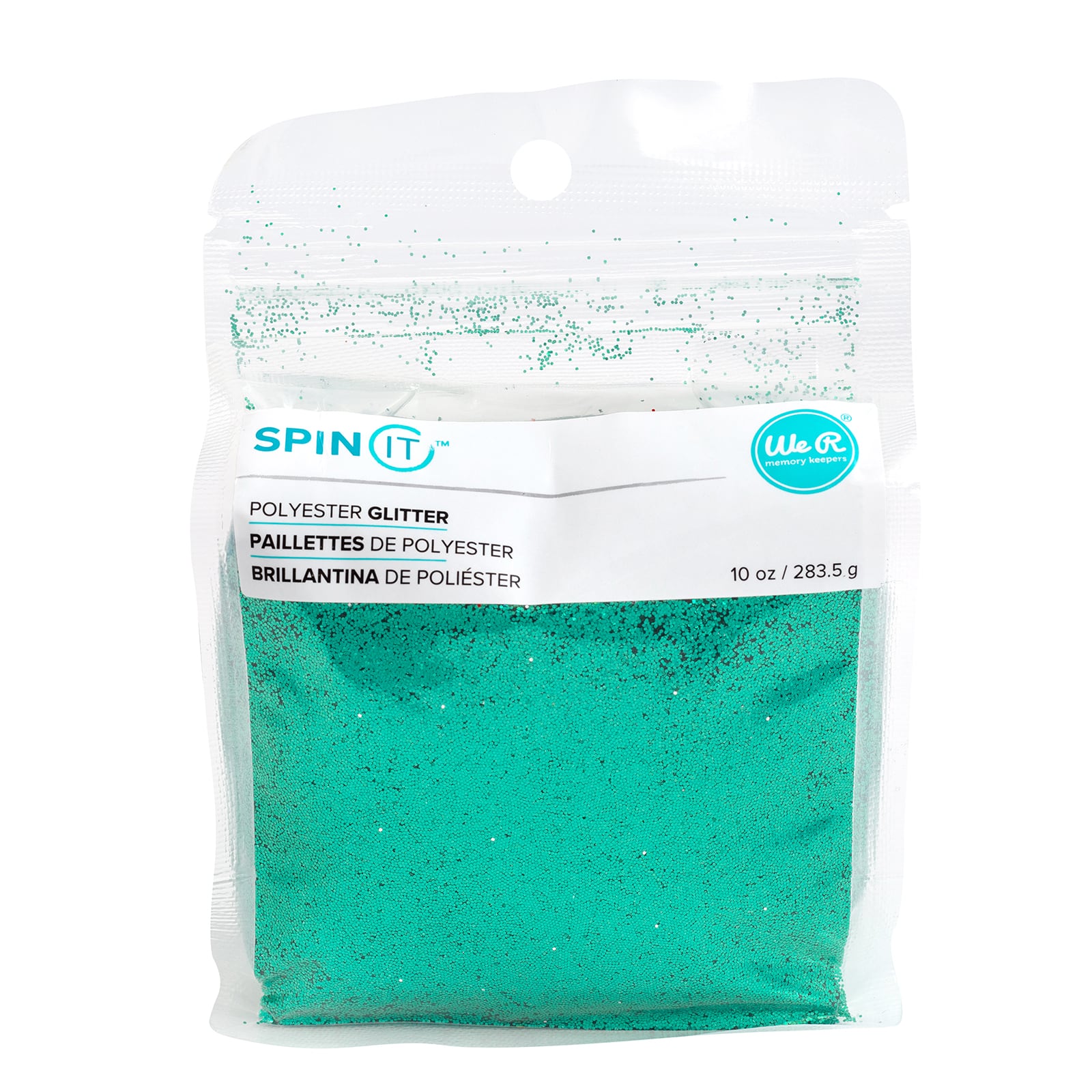 12 Pack: We R Memory Keepers&#xAE; Spin It&#x2122; Extra Fine Polyester Glitter