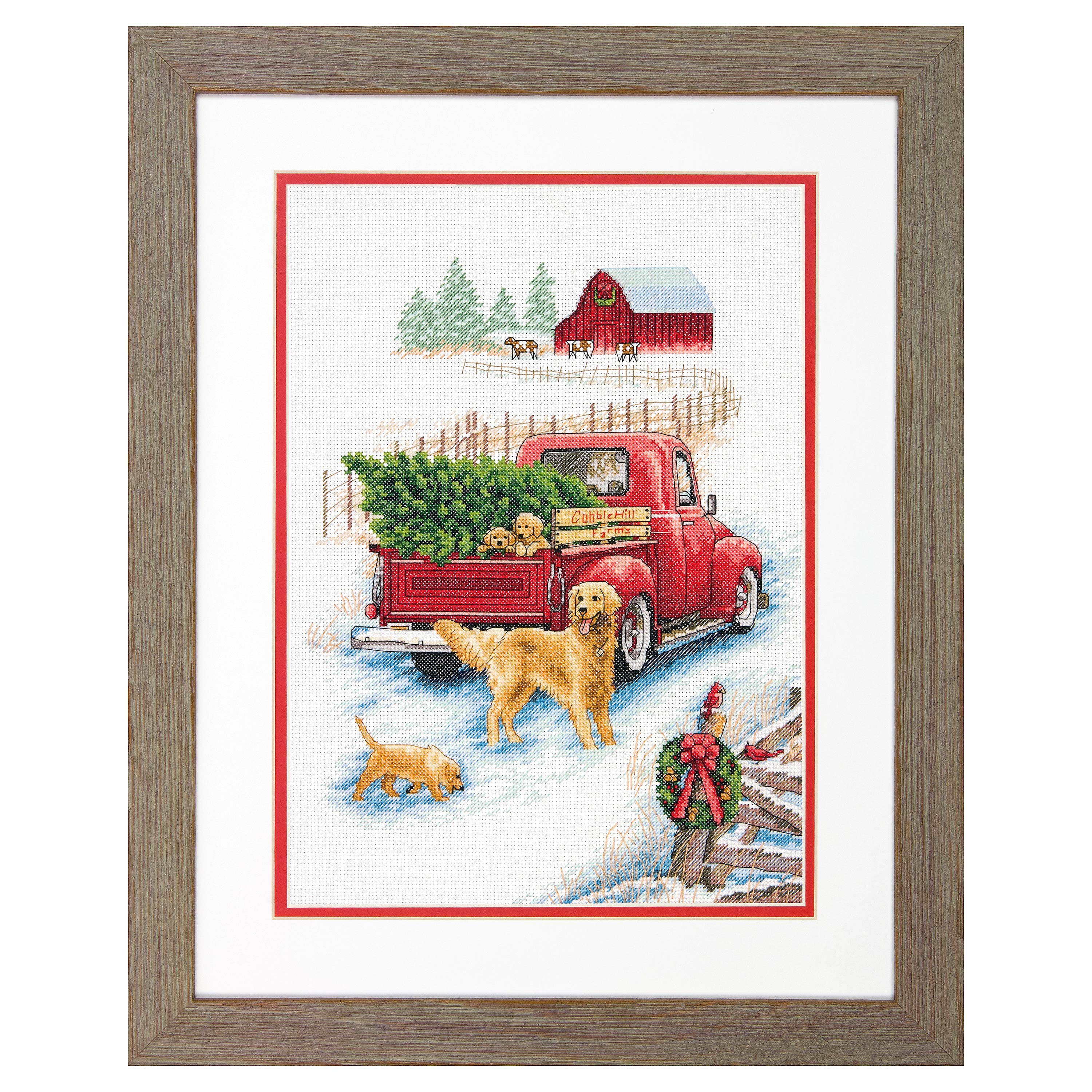 Dimensions® Winter Ride Counted Cross Stitch Kit