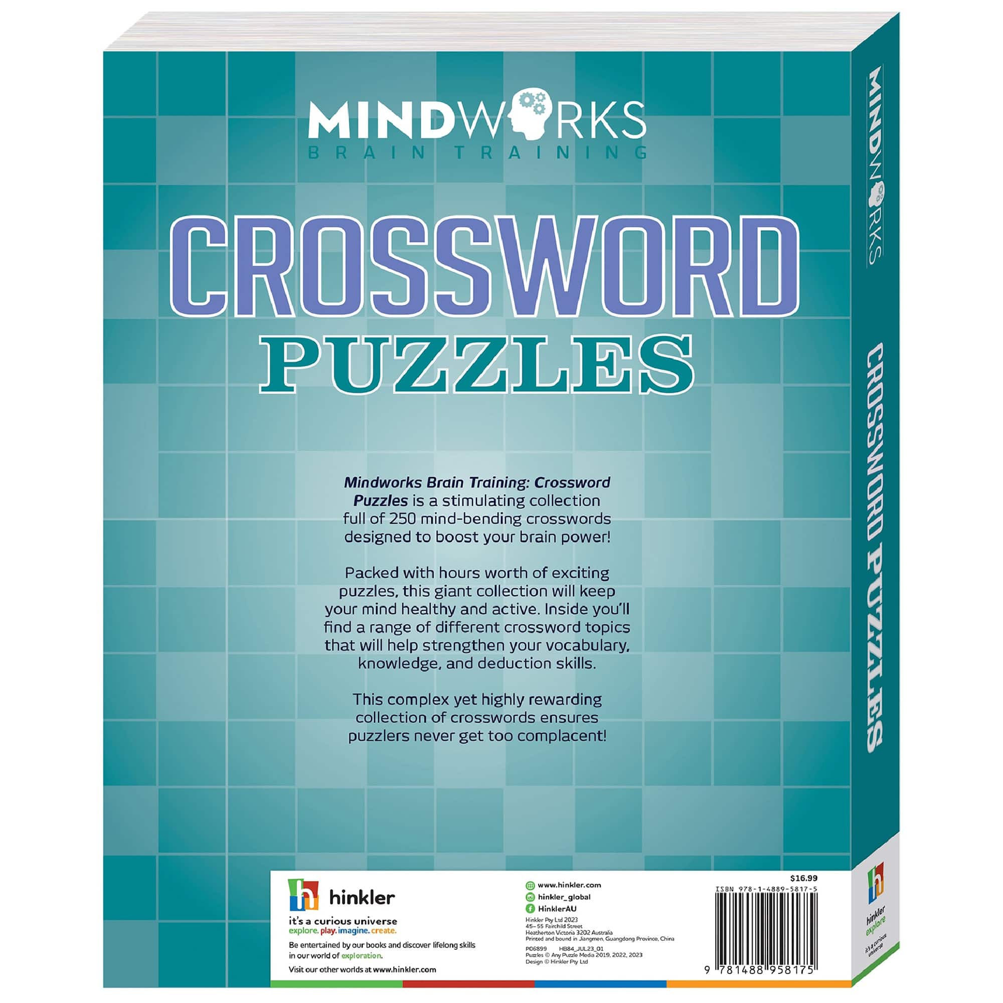 Mindworks Brain Training Crossword Puzzles