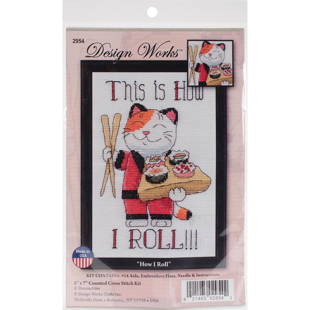 Design Works™ How I Roll Counted Cross Stitch Kit
