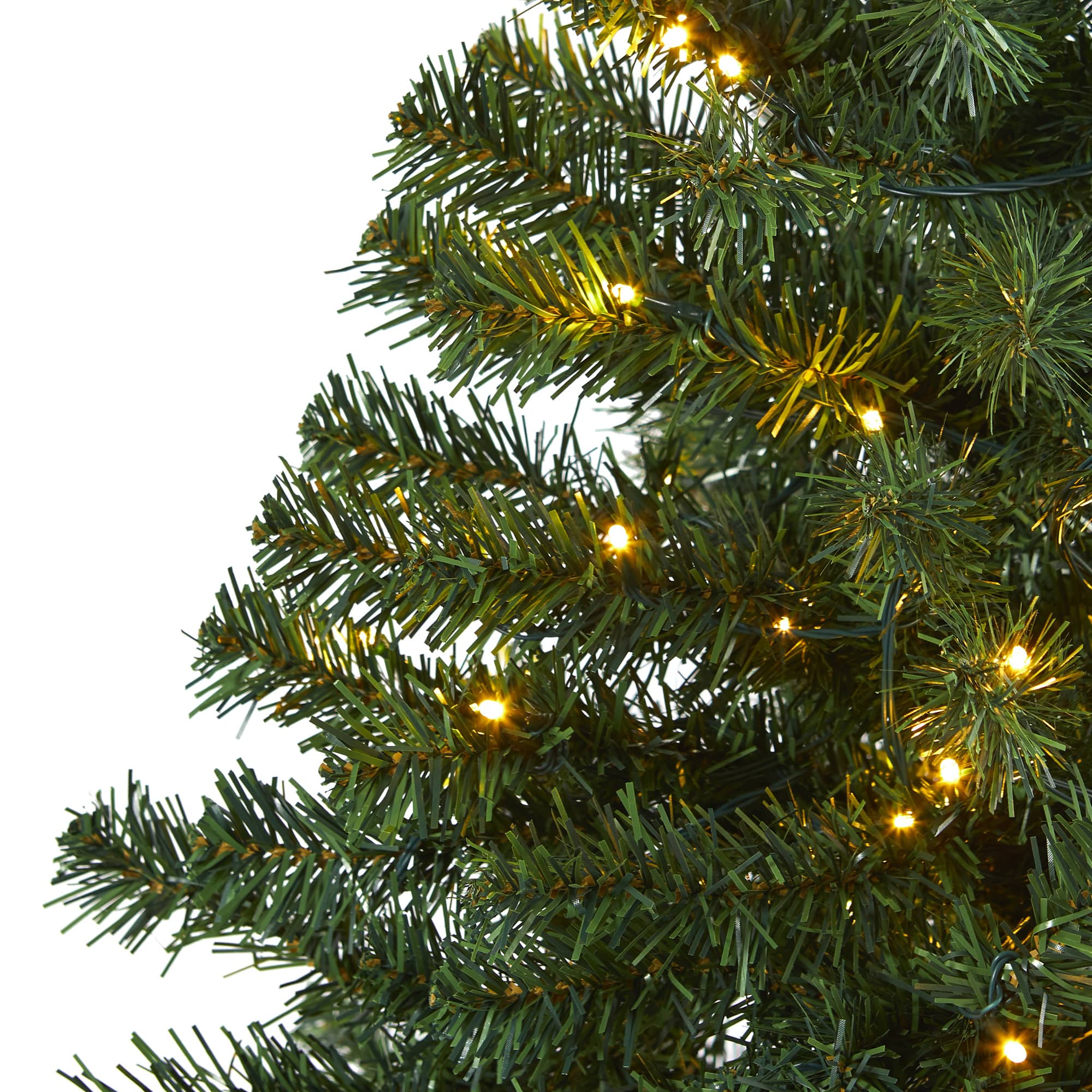 5ft. Pre-Lit Northern Tip Pine Artificial Christmas Tree, Clear LED Lights