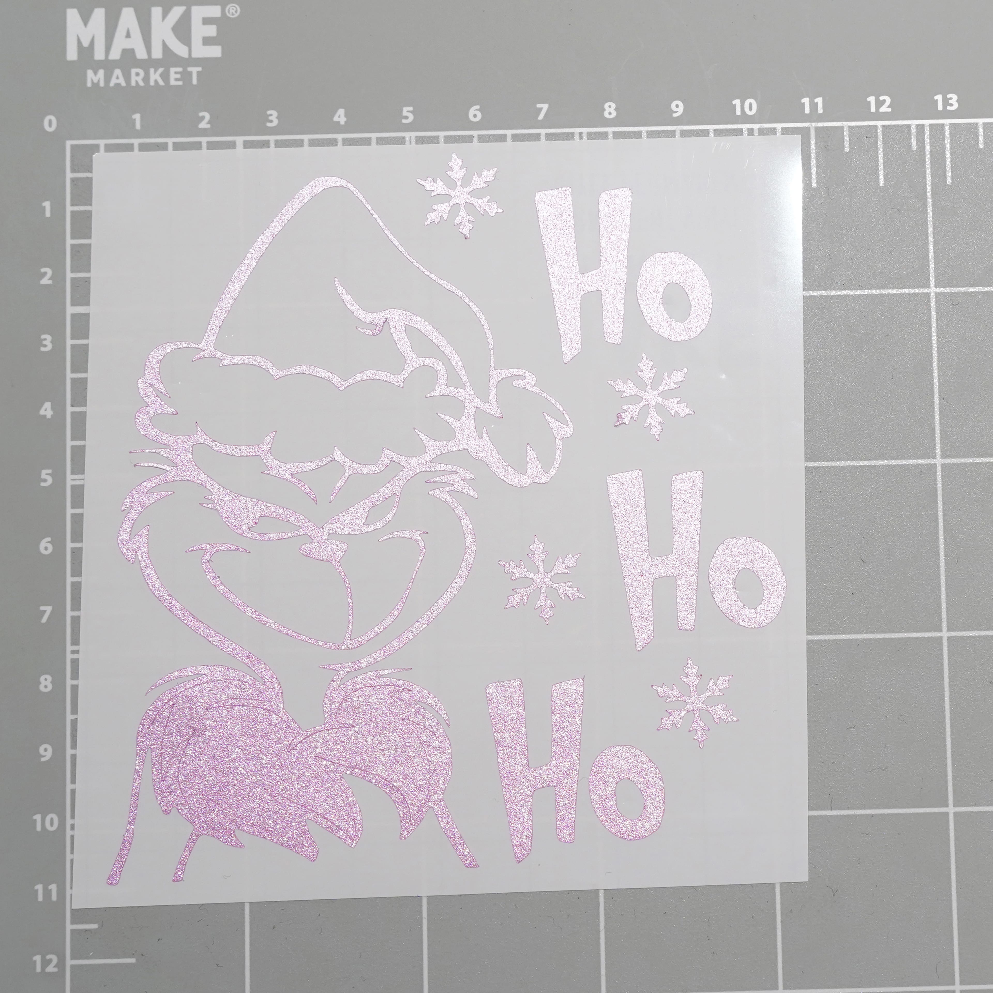 12 Pack: Glitter Permanent Vinyl by Make Market®