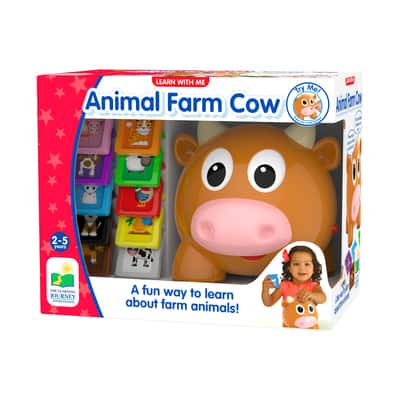 Learn with Me - Animal Farm Cow By The Learning Journey | 10.88" x 8.75" x 6.5" | Michaels