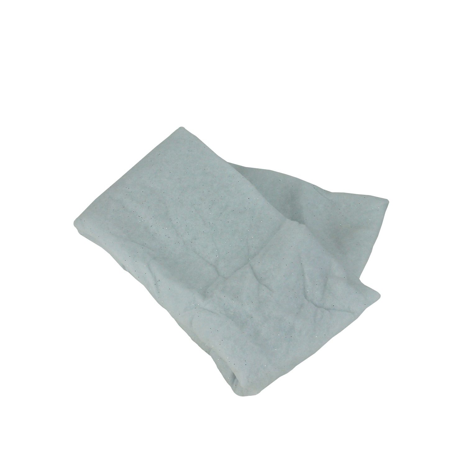 White Glitter Artificial Powder Snow Christmas Drape 36&#x22; x 60&#x22;