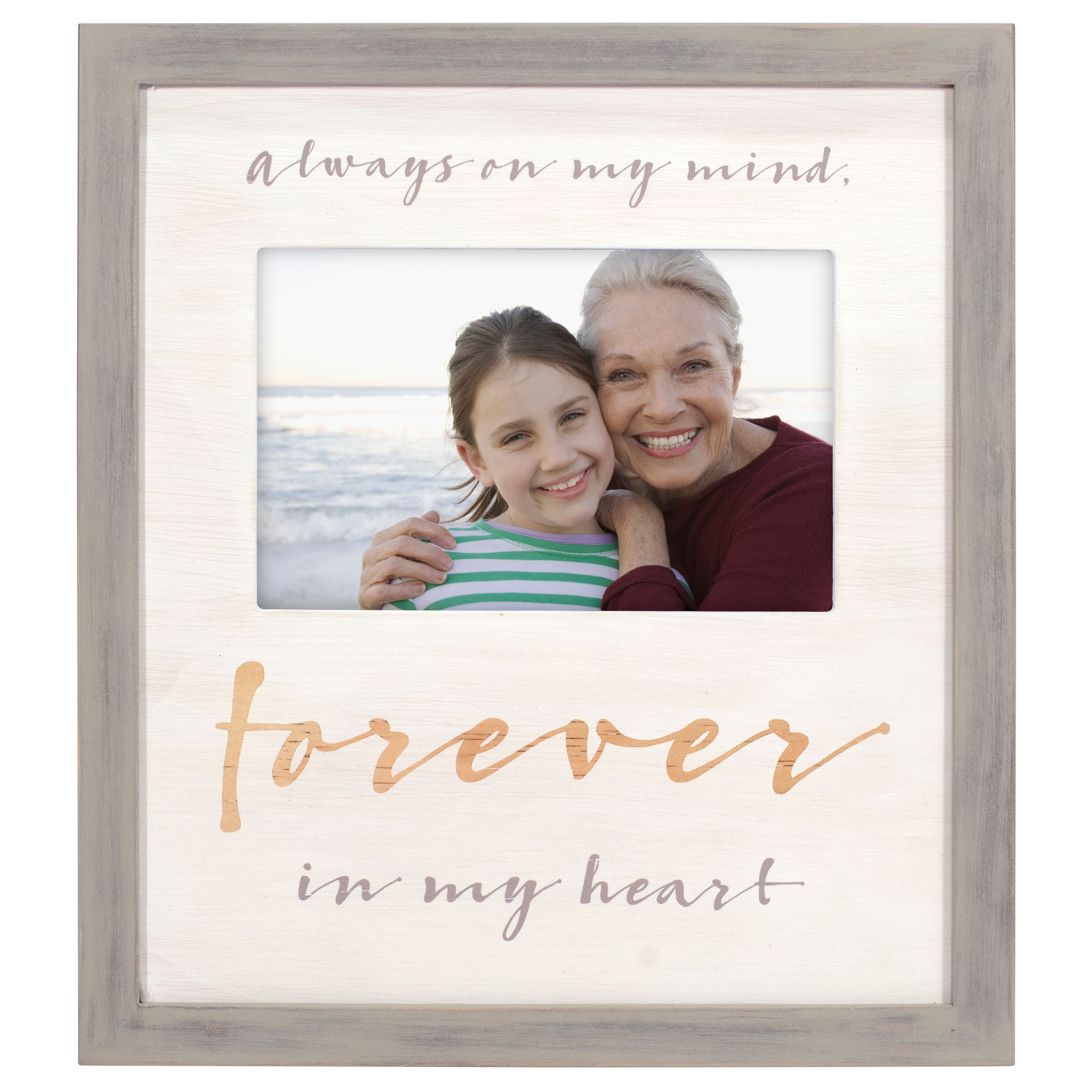 Malden International Designs Always on my Mind, Forever in my Heart 4" x 6" Remembrance Frame
