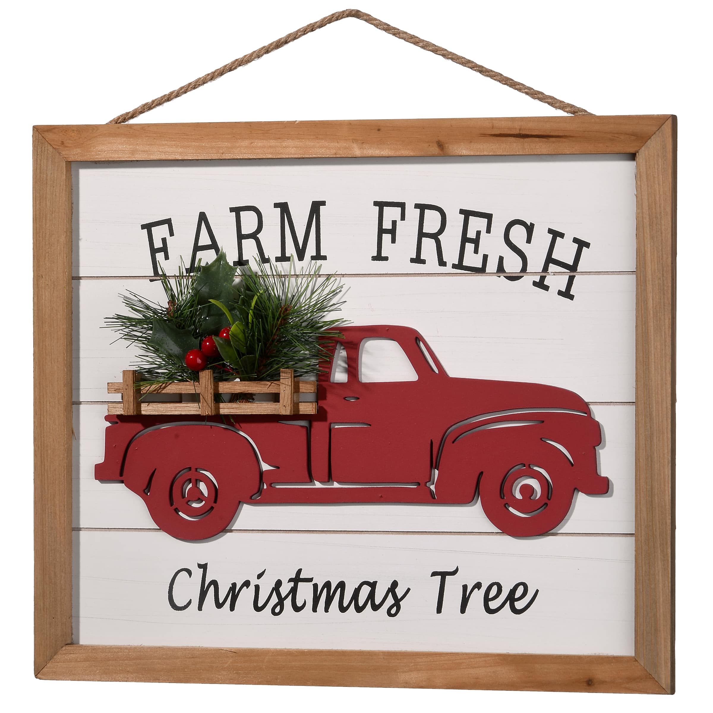 12.5" Farm Fresh Wall Art