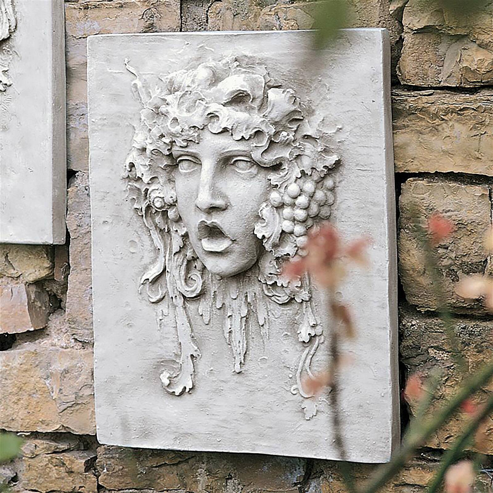 Design Toscano Vappa Grape Goddess Wall Plaque