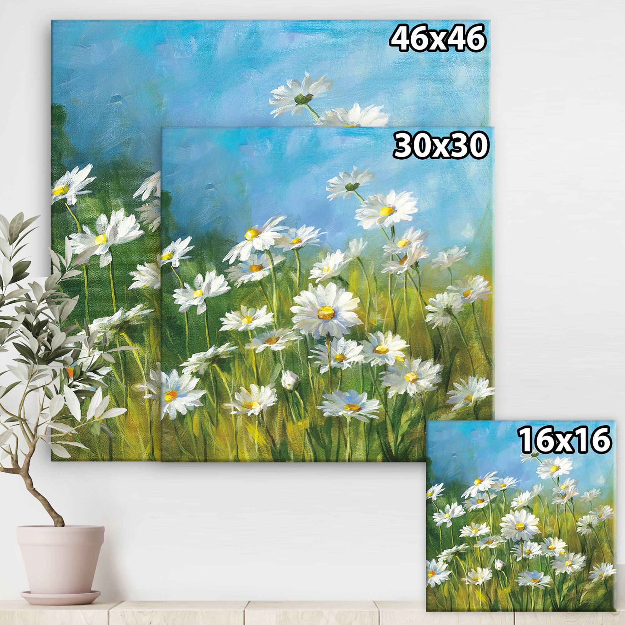 Designart - Summer Field II - Traditional Premium Canvas Wall Art