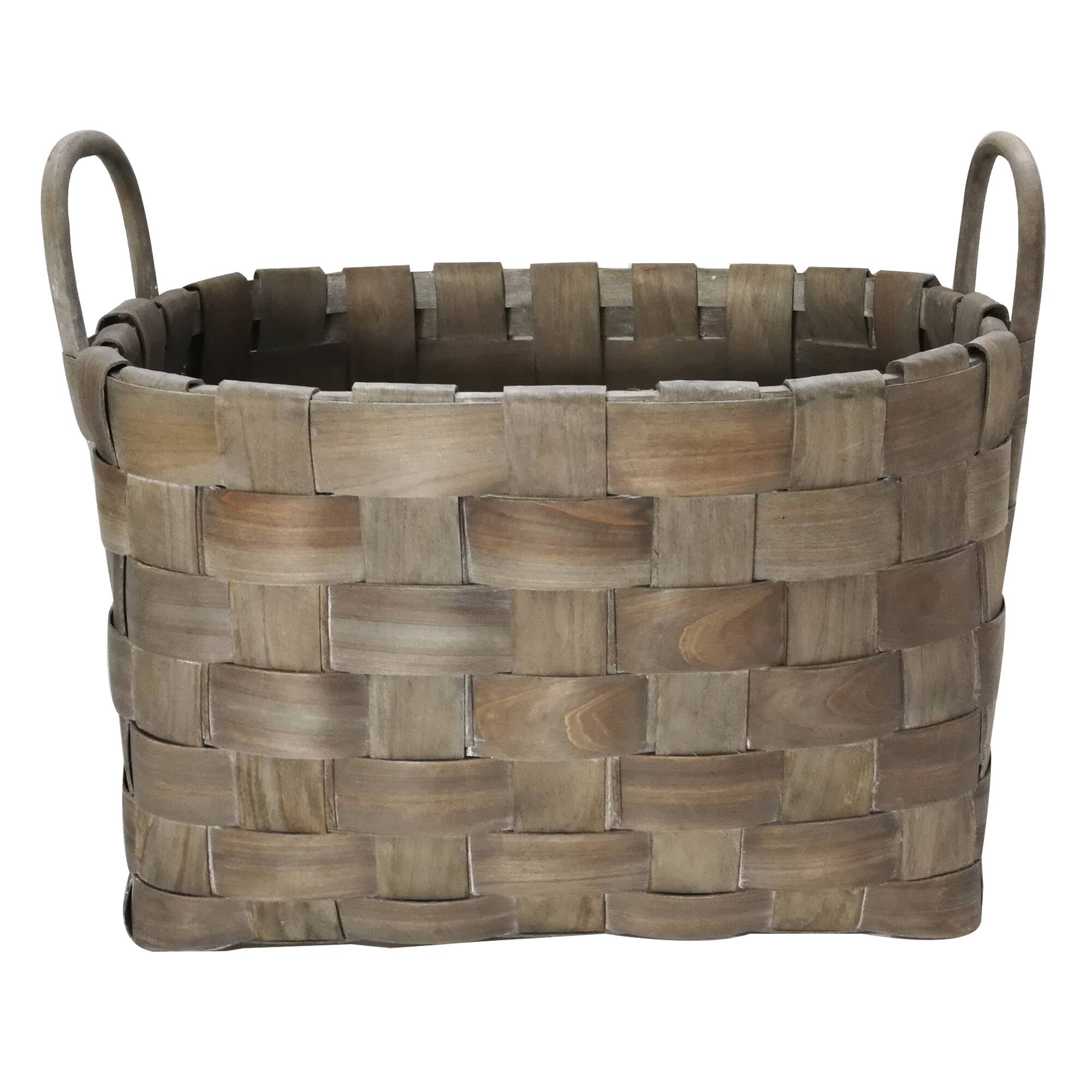 Large English Garden Chipwood Basket by Ashland® Michaels
