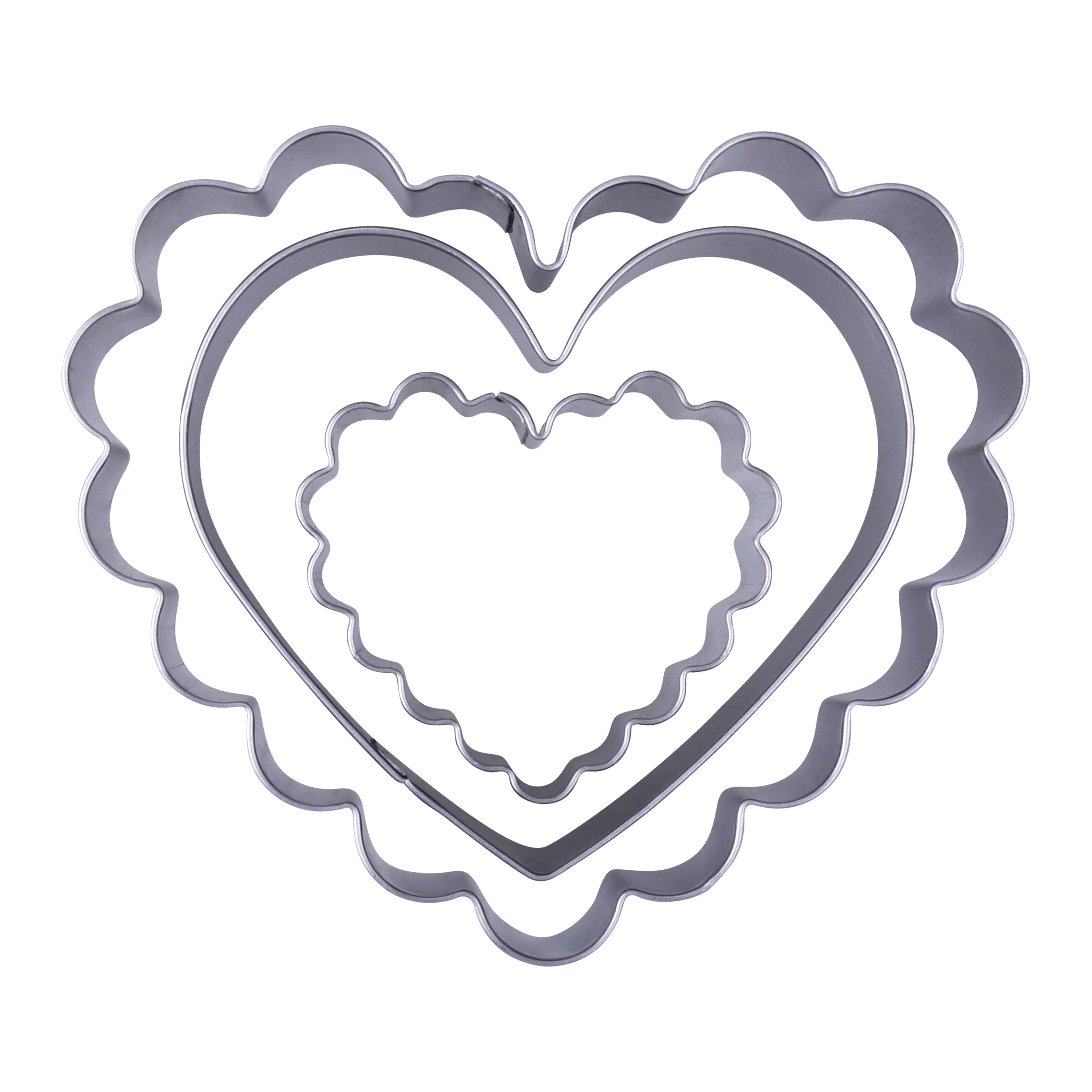 Valentine&#x27;s Day Nested Hearts Cookie Cutters by Celebrate It&#xAE;