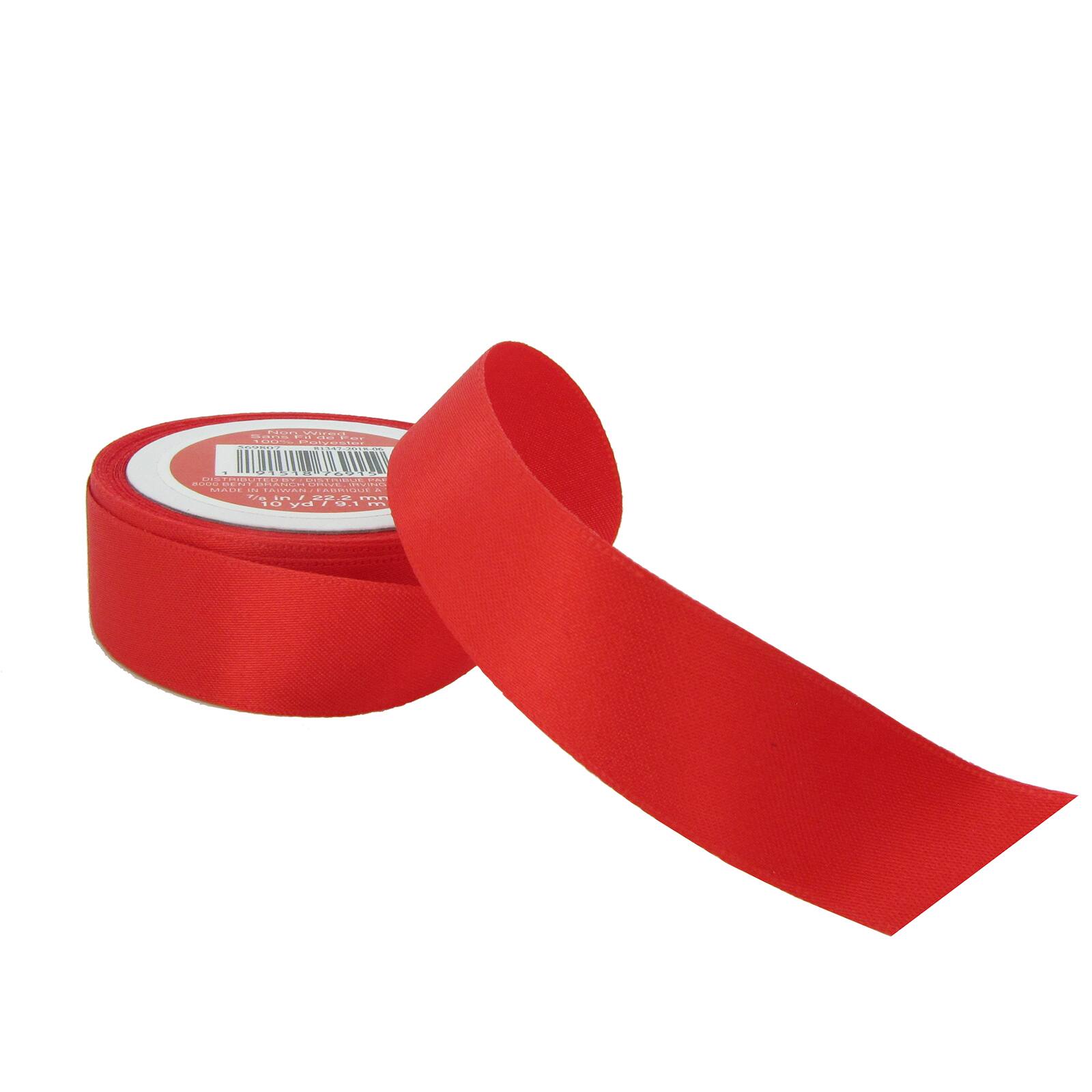 Buy the 7/8" Satin Ribbon By Craft Smart™ at Michaels
