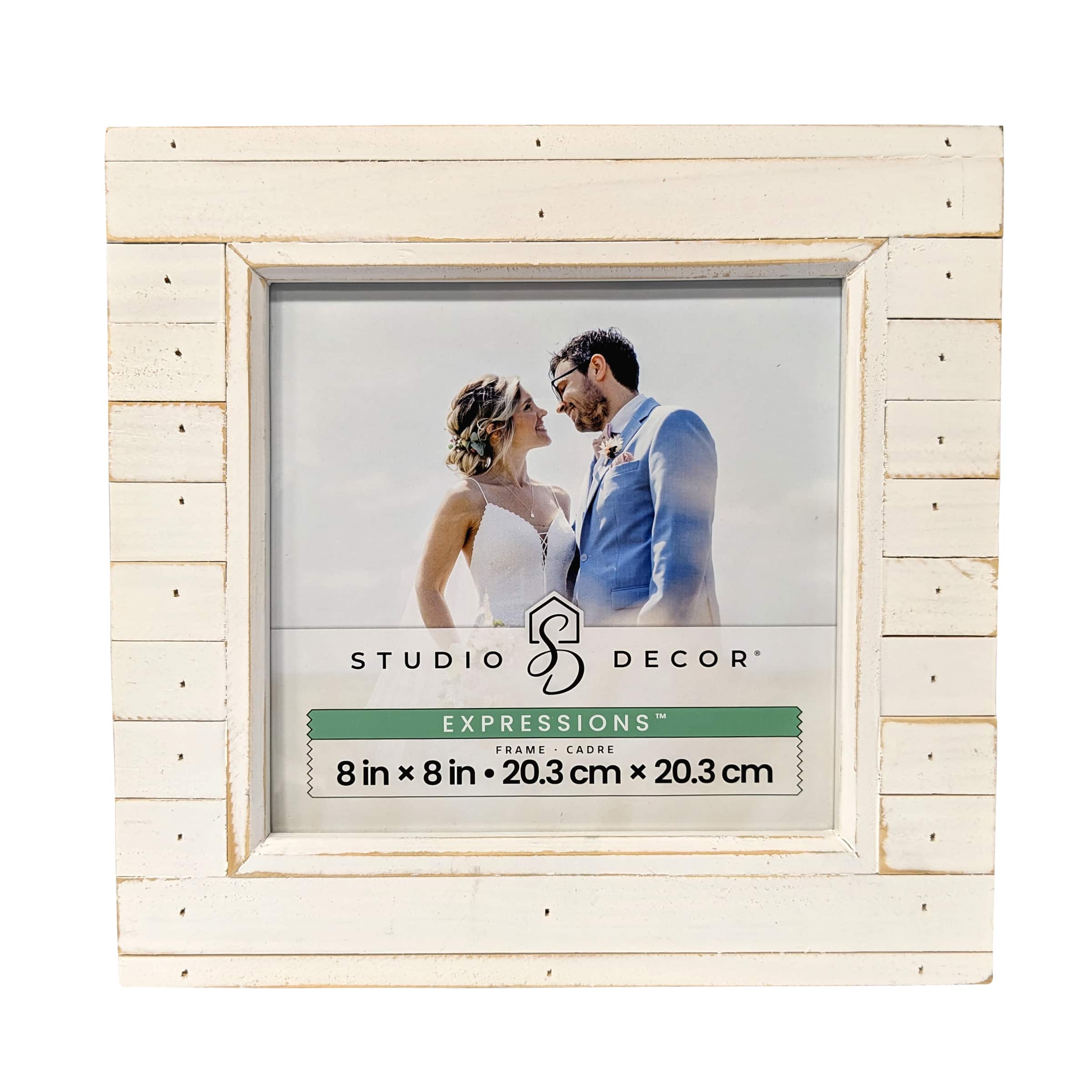Expressions&#x2122; White Salvage Chic Frame by Studio D&#xE9;cor&#xAE;