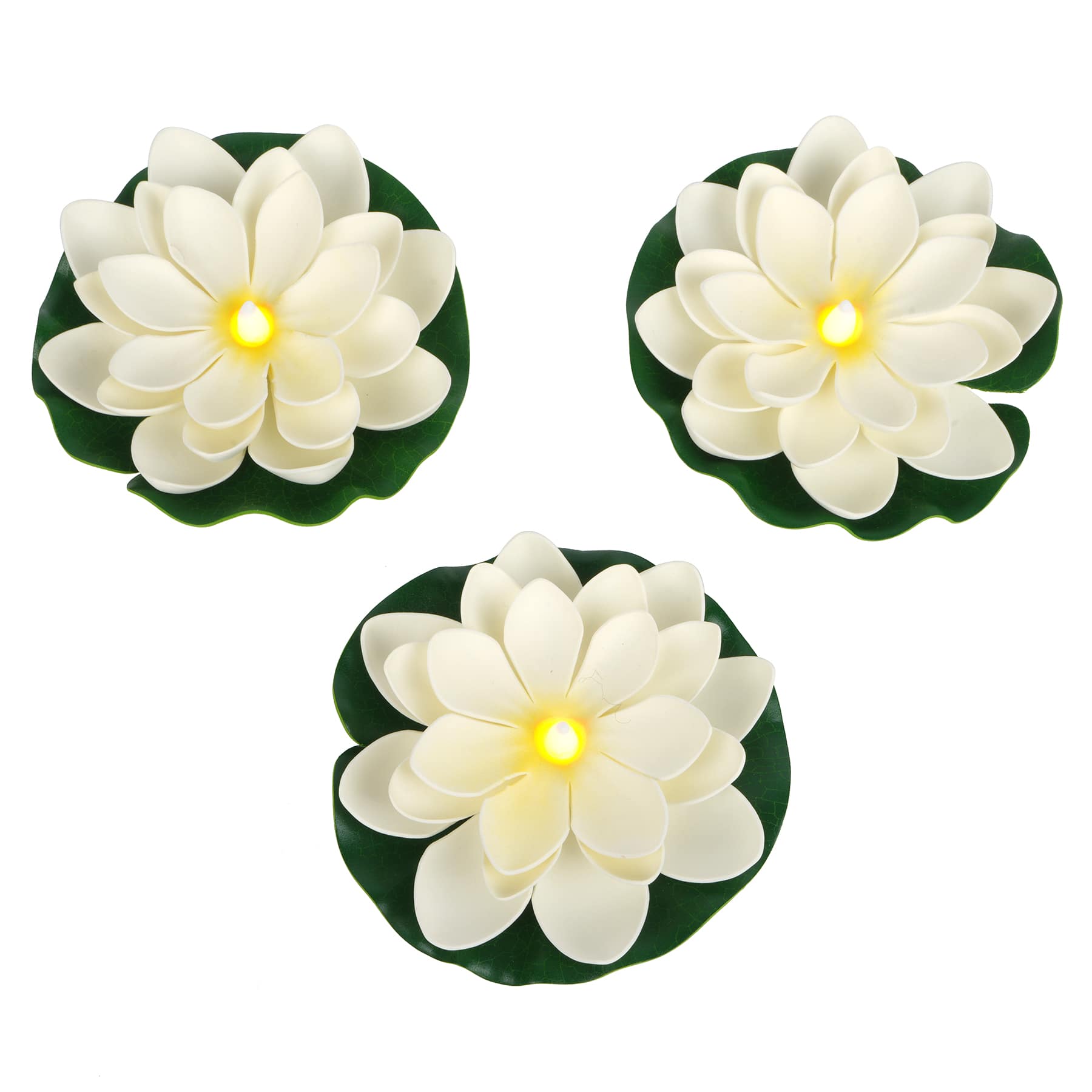 5.75&#x22; Floating LED Lotus Lights, 3ct. by Ashland&#xAE;