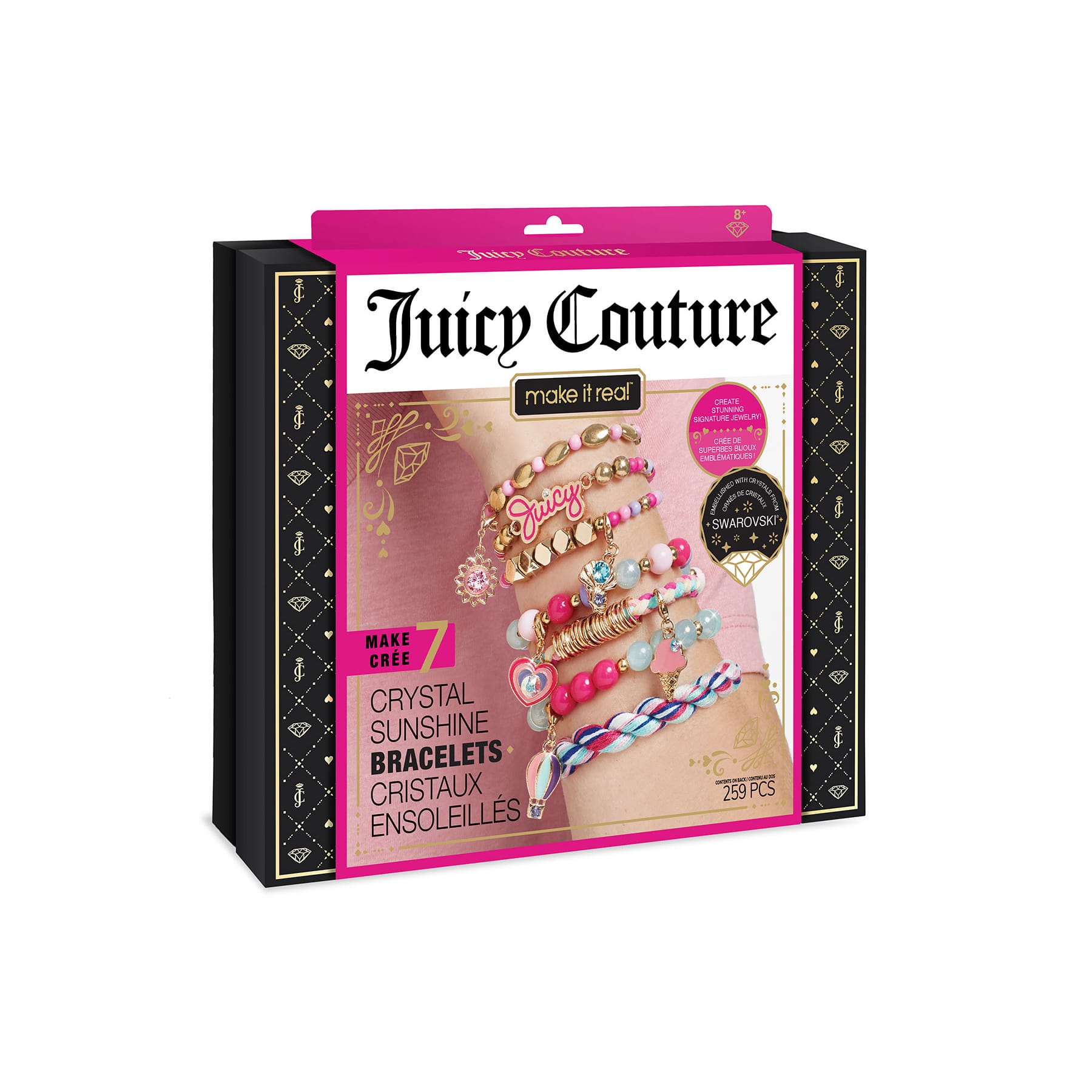 Make It Real MIR4409 Juicy Couture Crystal Sunshine Bracelets