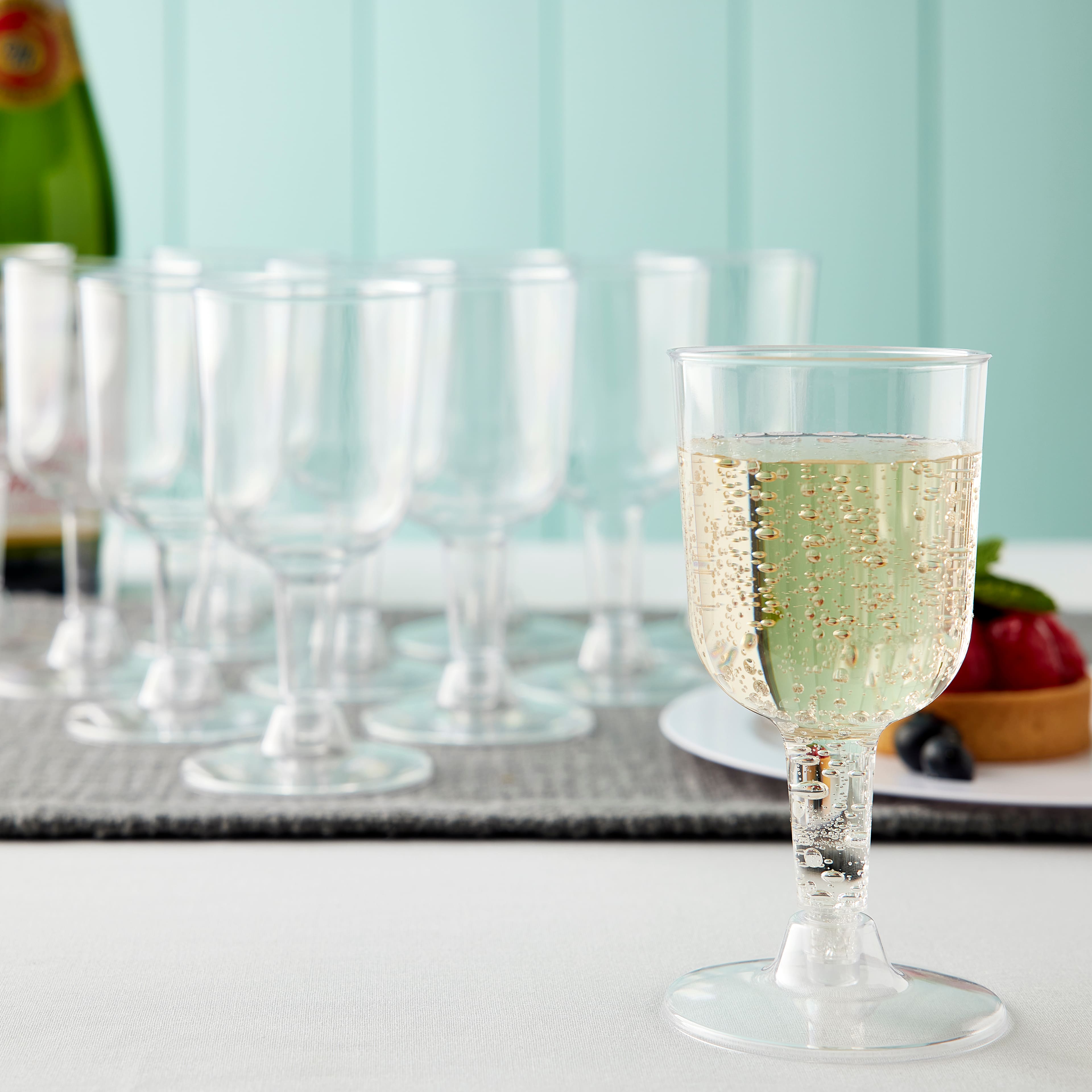 12 Packs: 40 ct. (480 total) Plastic Wine Glasses by Celebrate It™