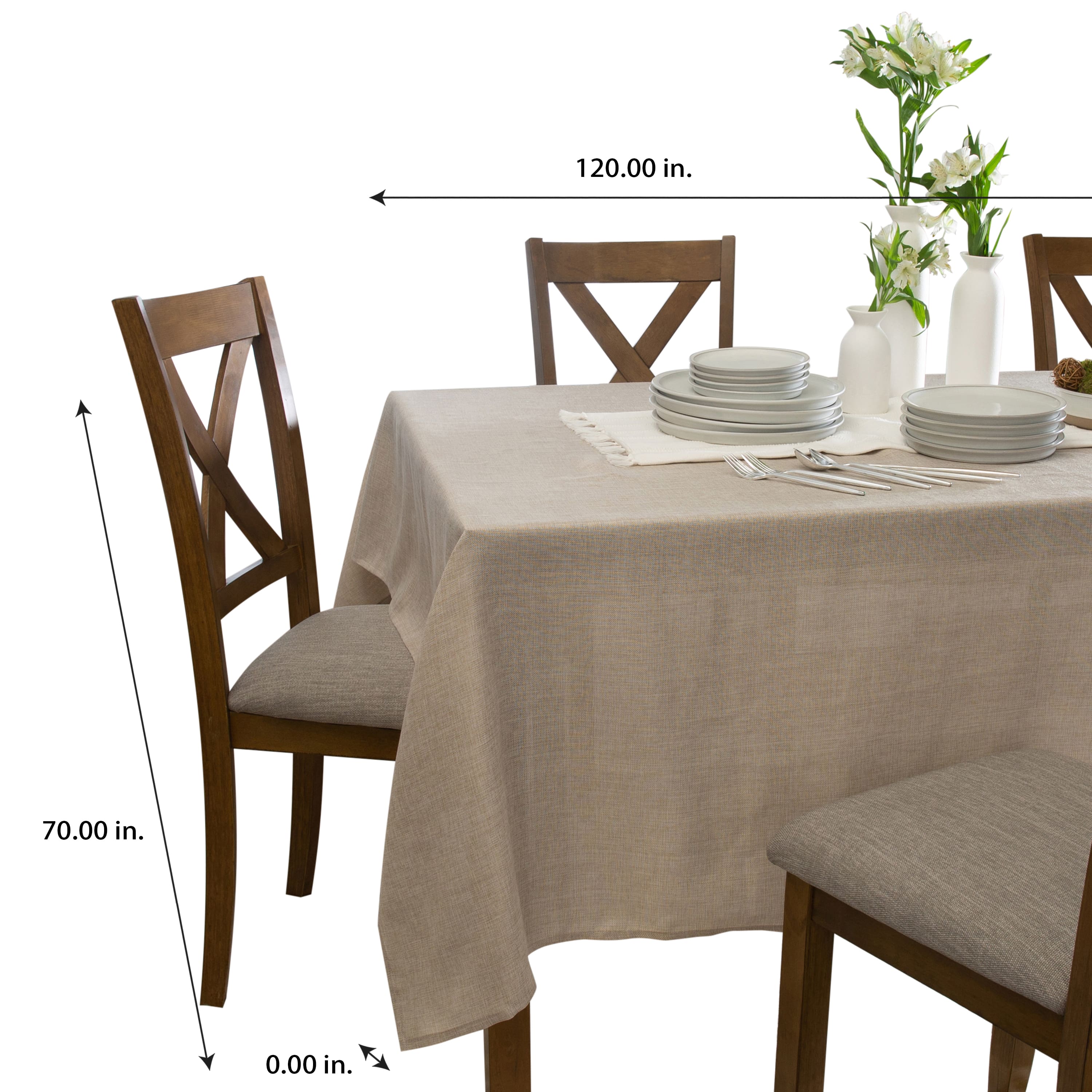 Home Details Chic &#x26; Rustic Tablecloth