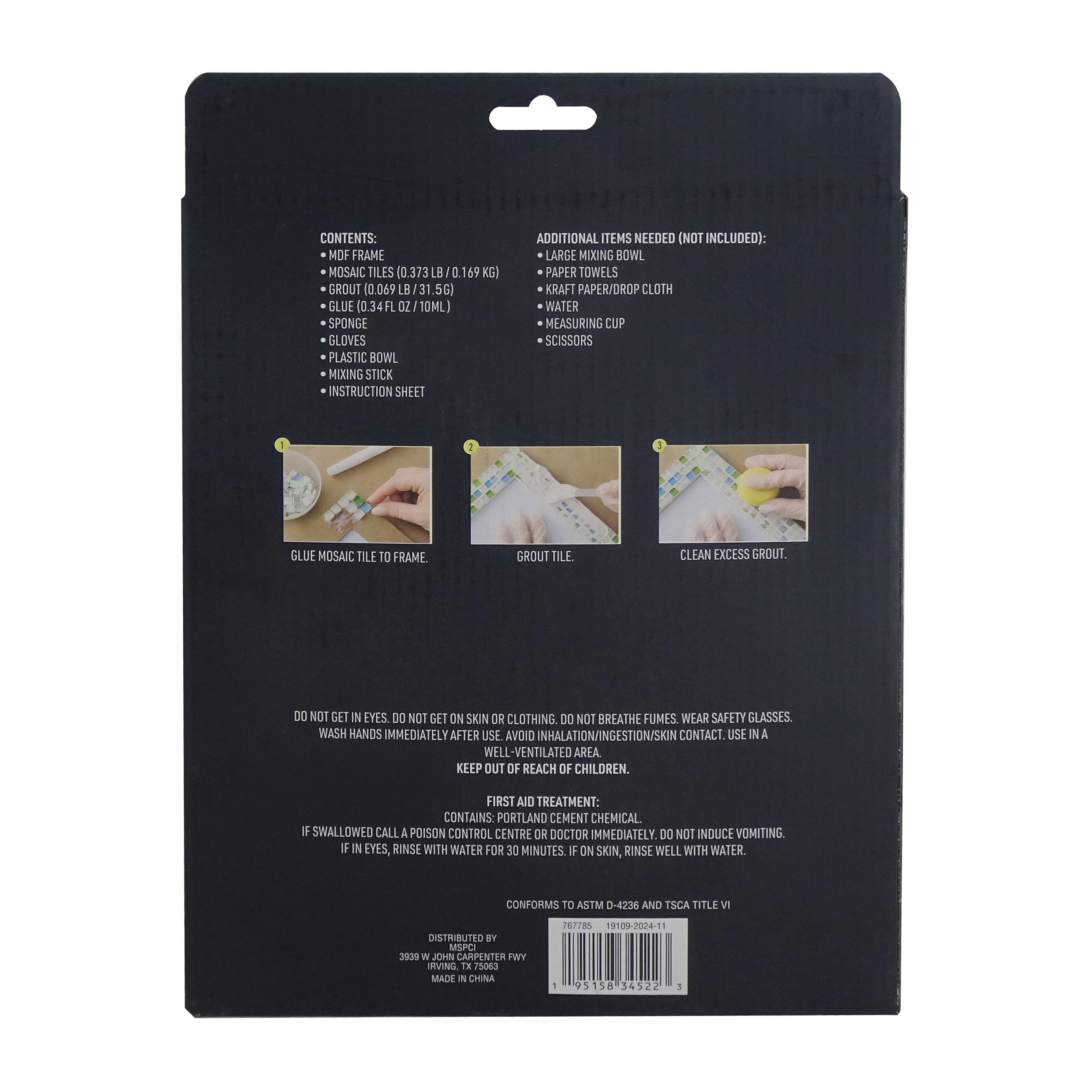 5&#x22; x 7&#x22; Iridescent Mosaic Frame Kit by Make Market&#xAE;