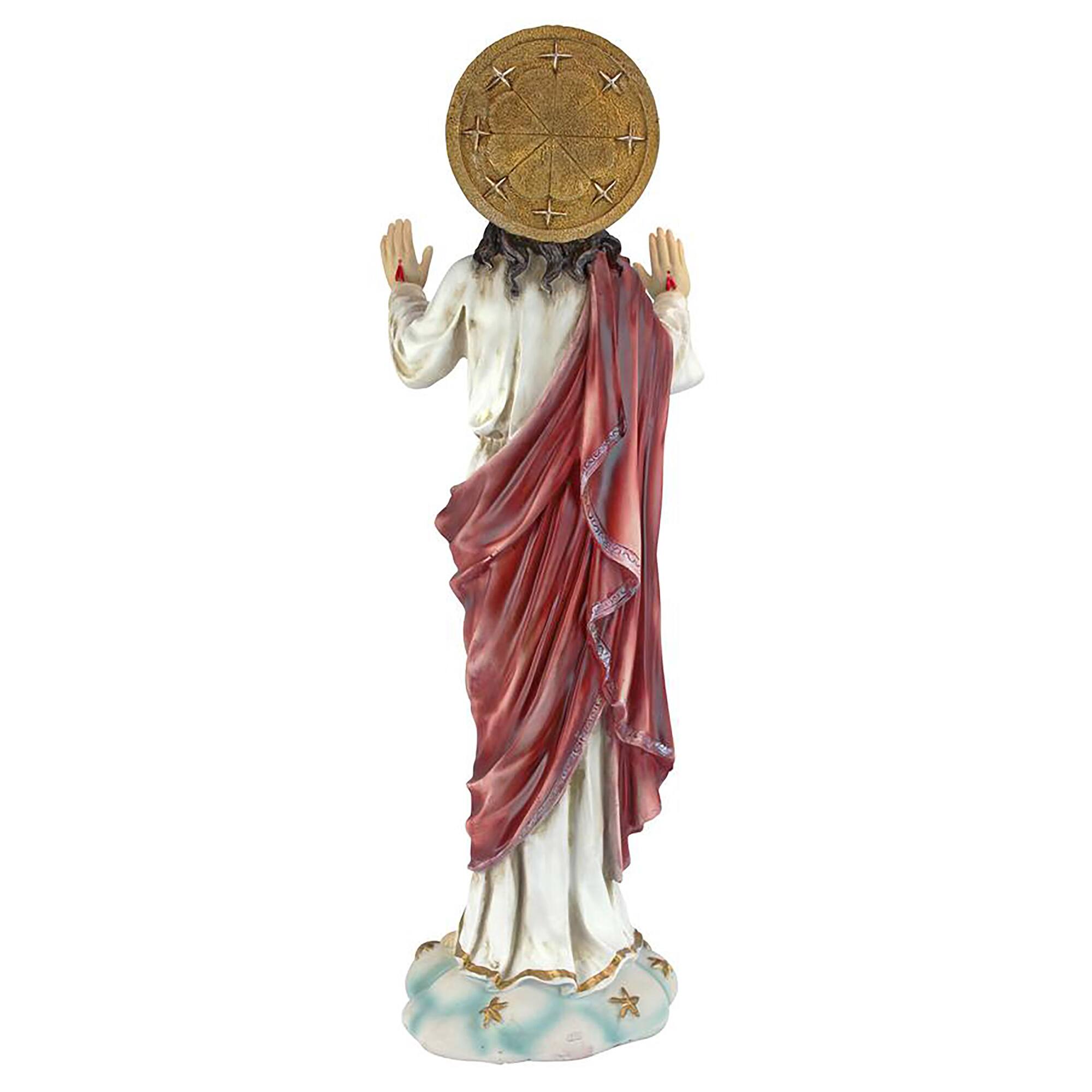 Design Toscano 23.5&#x22; Sacred Heart of Jesus Italian-Style Garden Statue