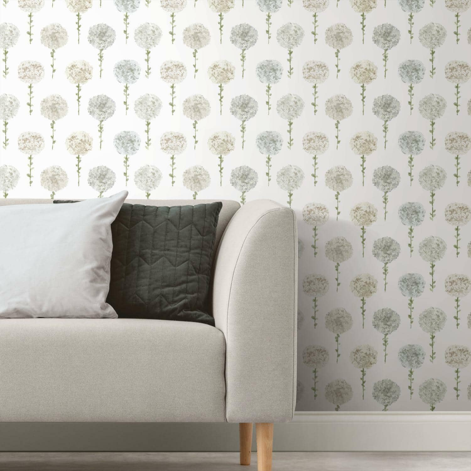 RoomMates Mum Floral Peel &#x26; Stick Wallpaper