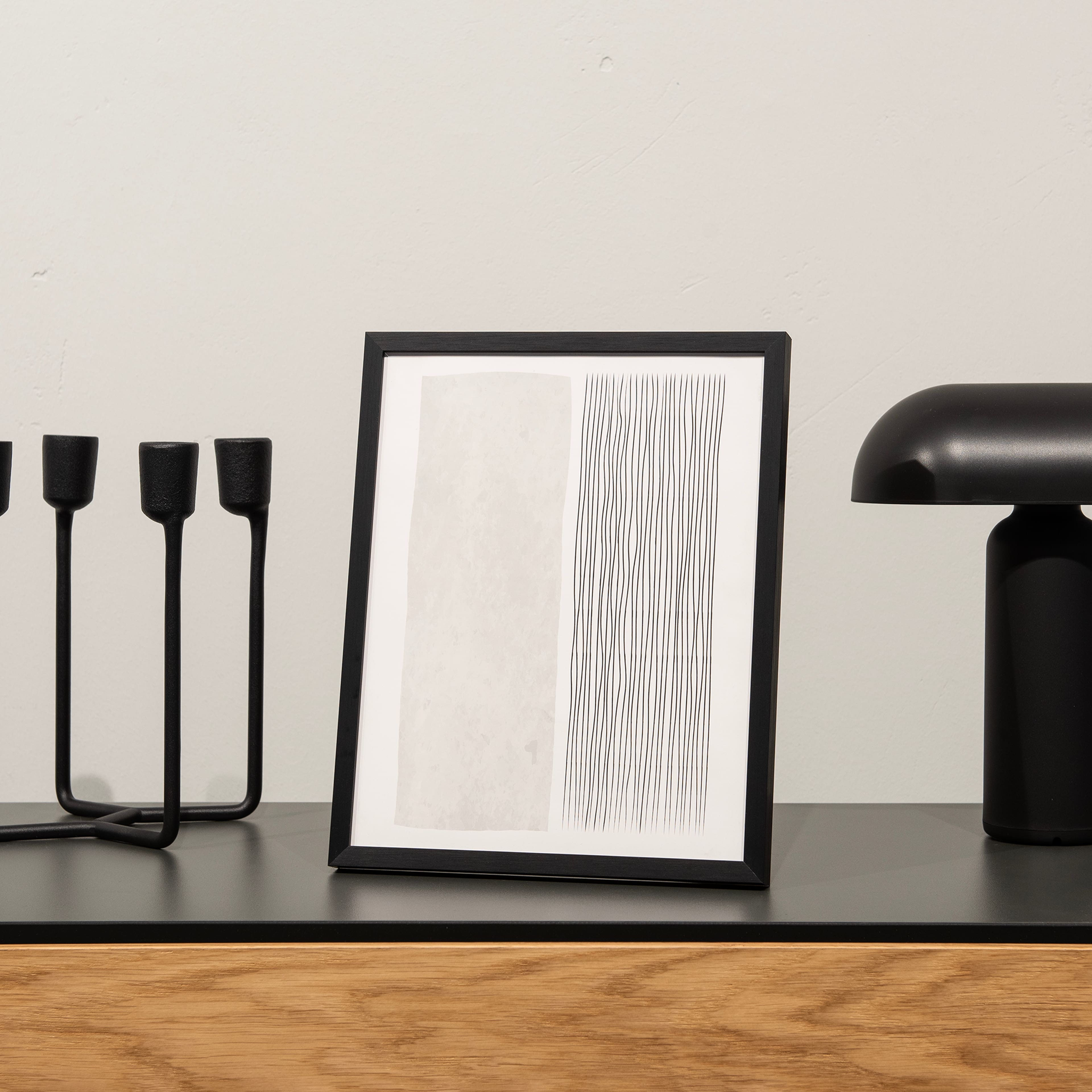 Home&#x2122; Black Aluminum Frame by Studio D&#xE9;cor&#xAE;