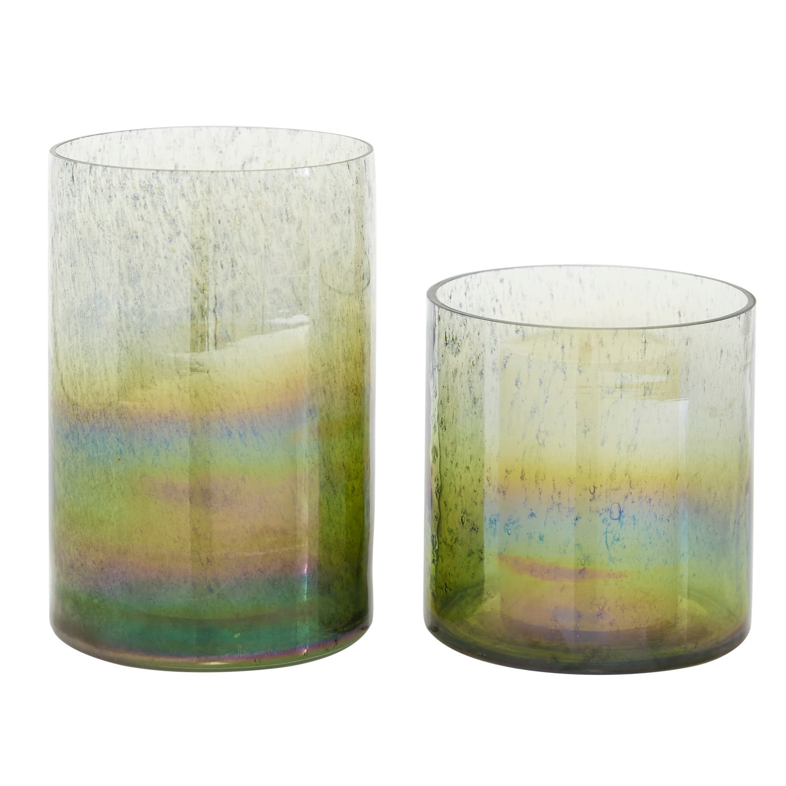 Rainbow Resin Candle/Jewelry Holder