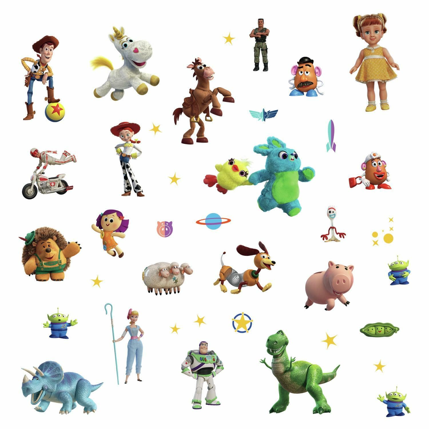RoomMates Toy Story 4 Peel &#x26; Stick Wall Decals