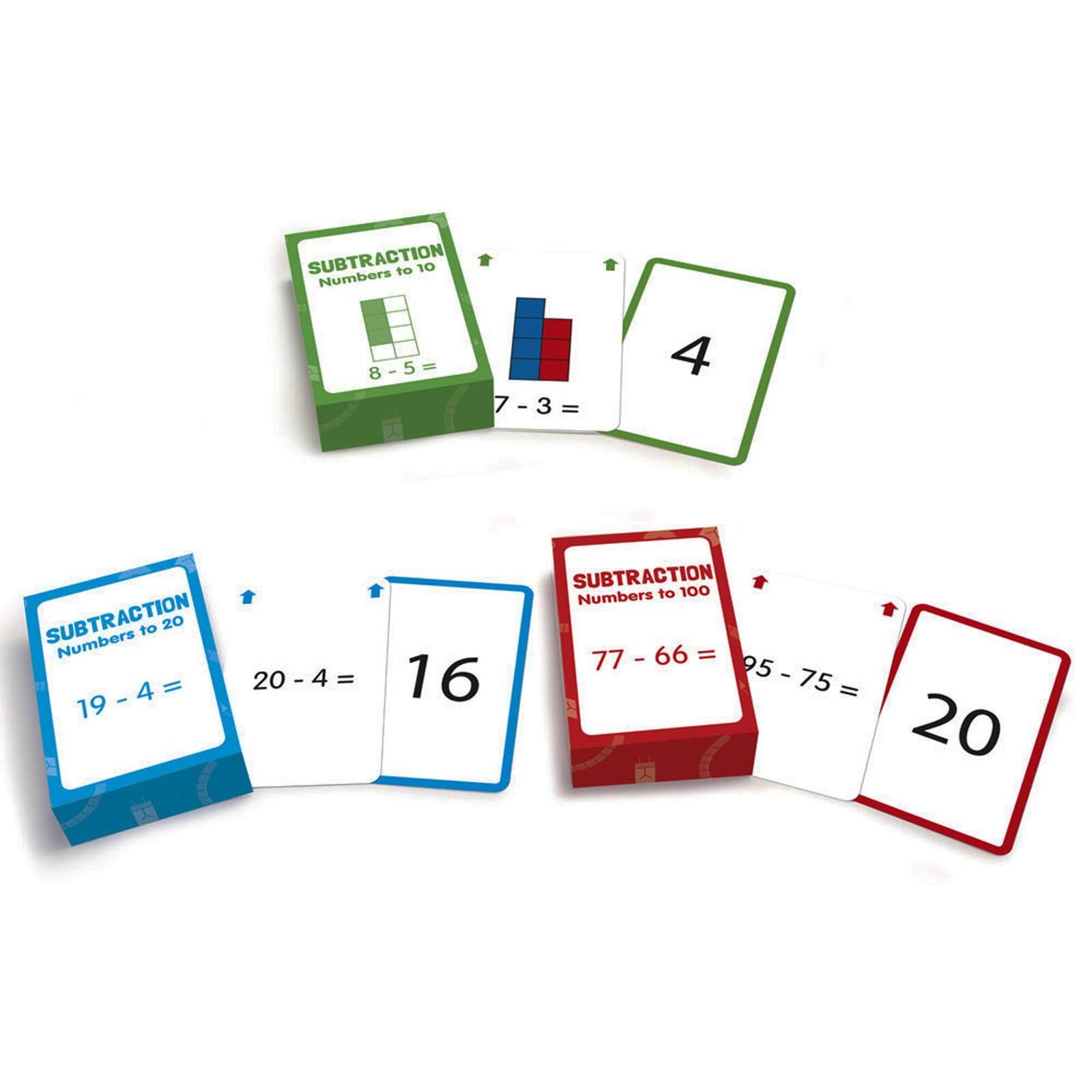 Junior Learning&#xAE; Subtraction Flashcards