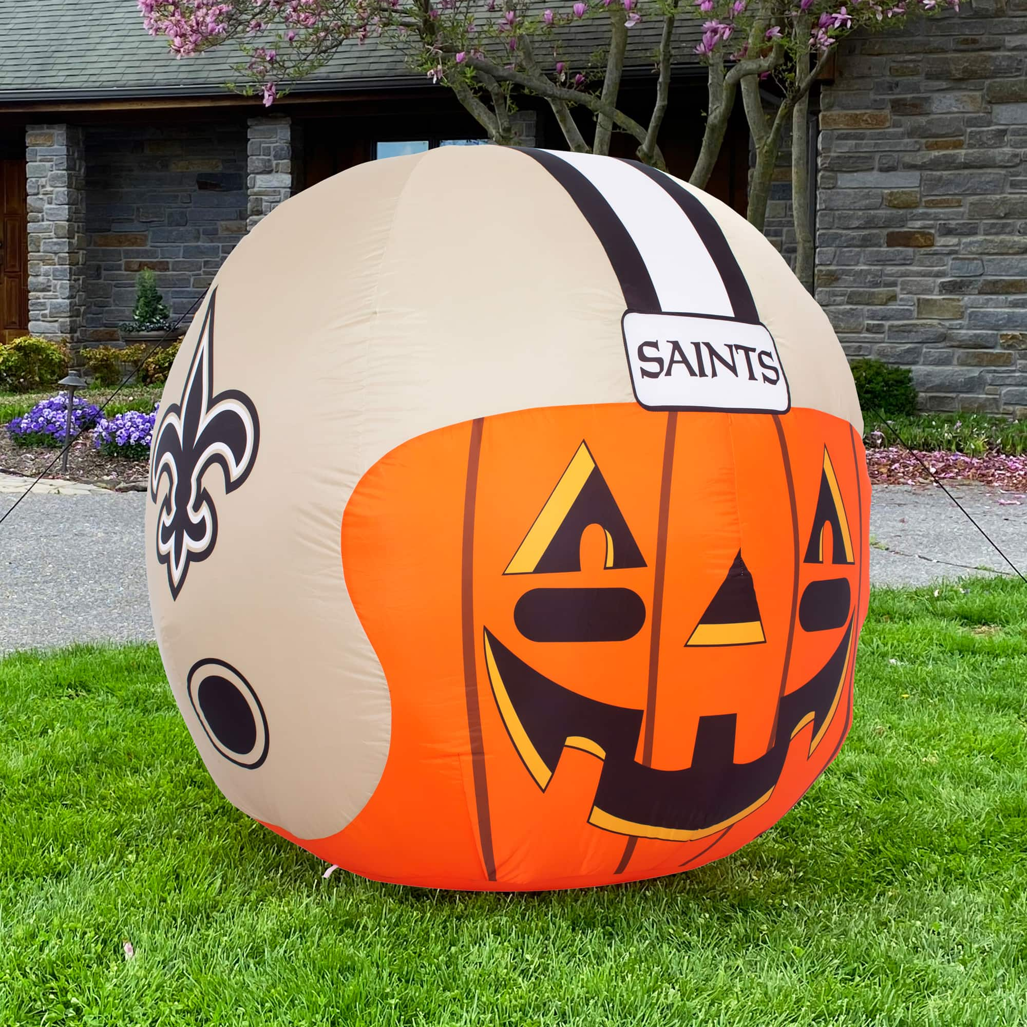 saints inflatable helmet