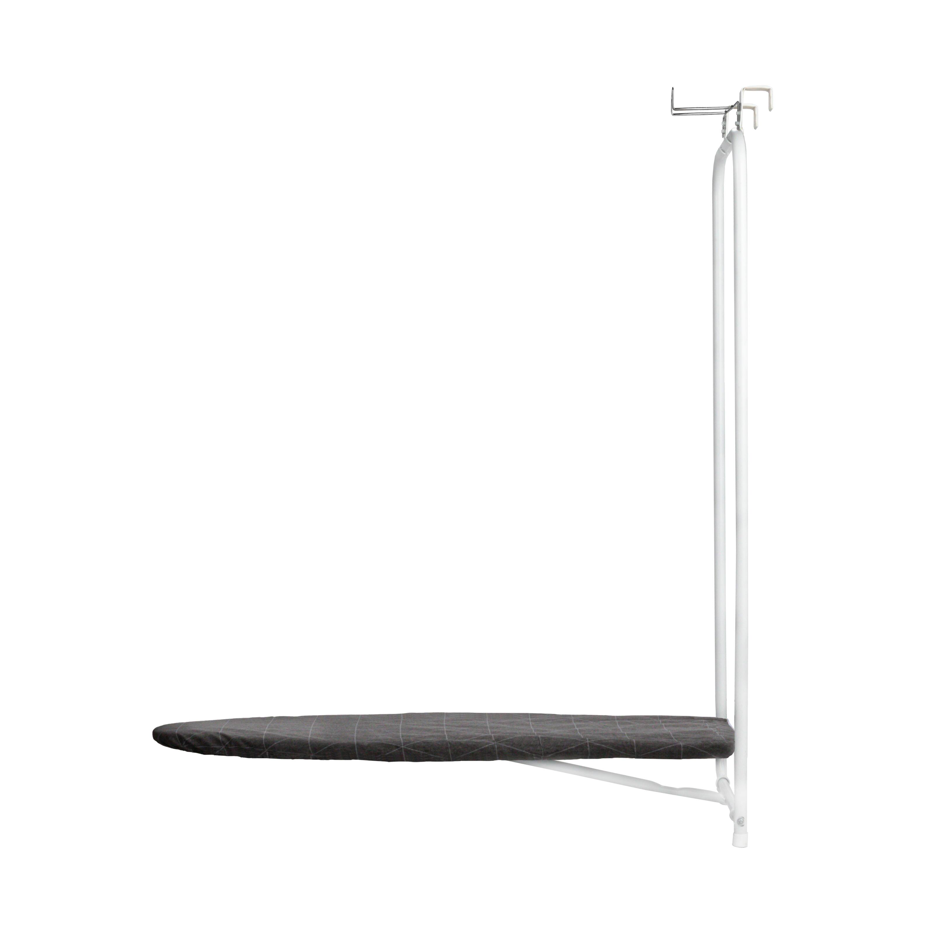 Household Essentials Charcoal & White Over the Door Ironing Board