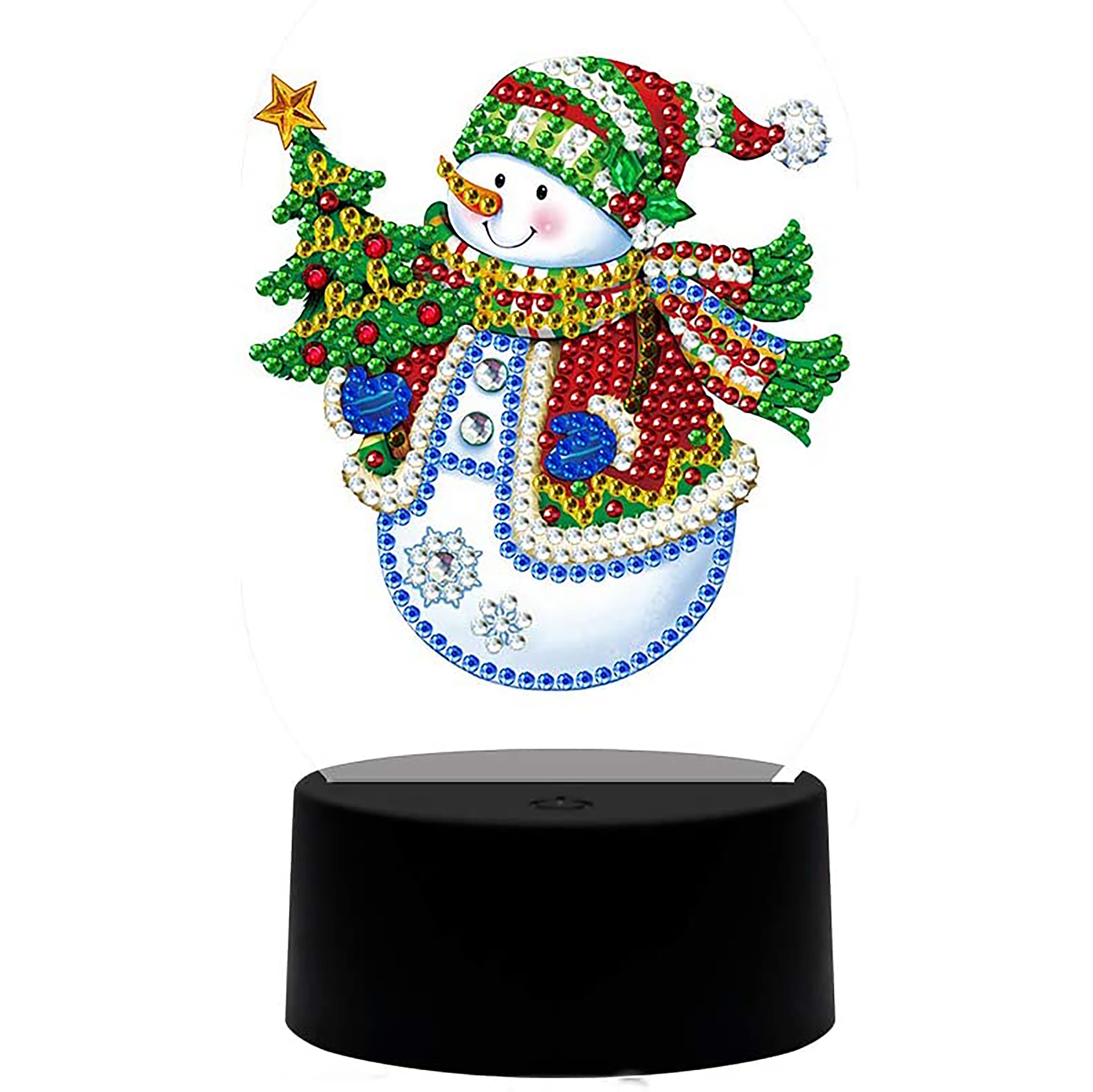 Sparkly Selections Snowman Lamp Diamond Art Kit