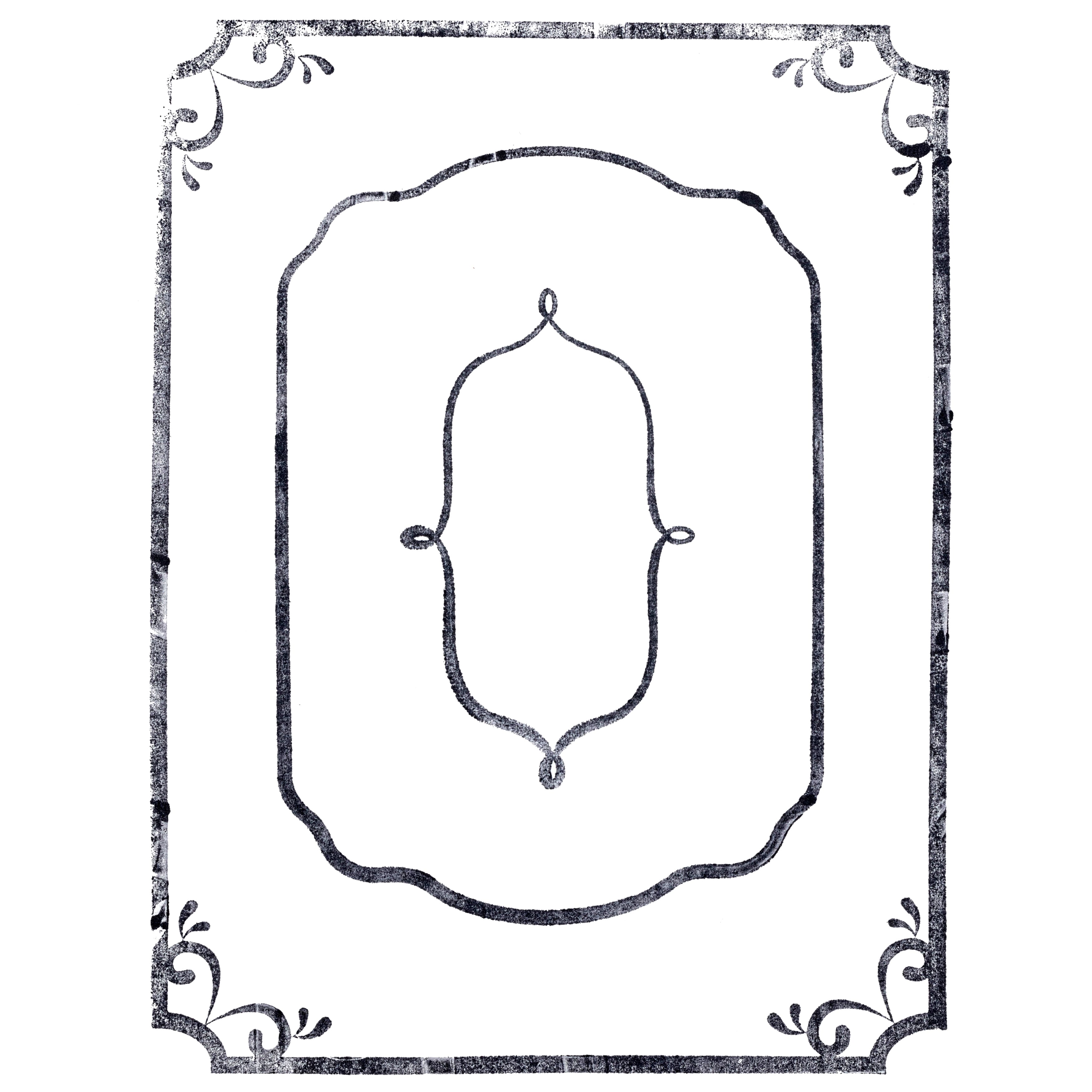 6 Pack: Border Wood Stamp Set by Recollections™