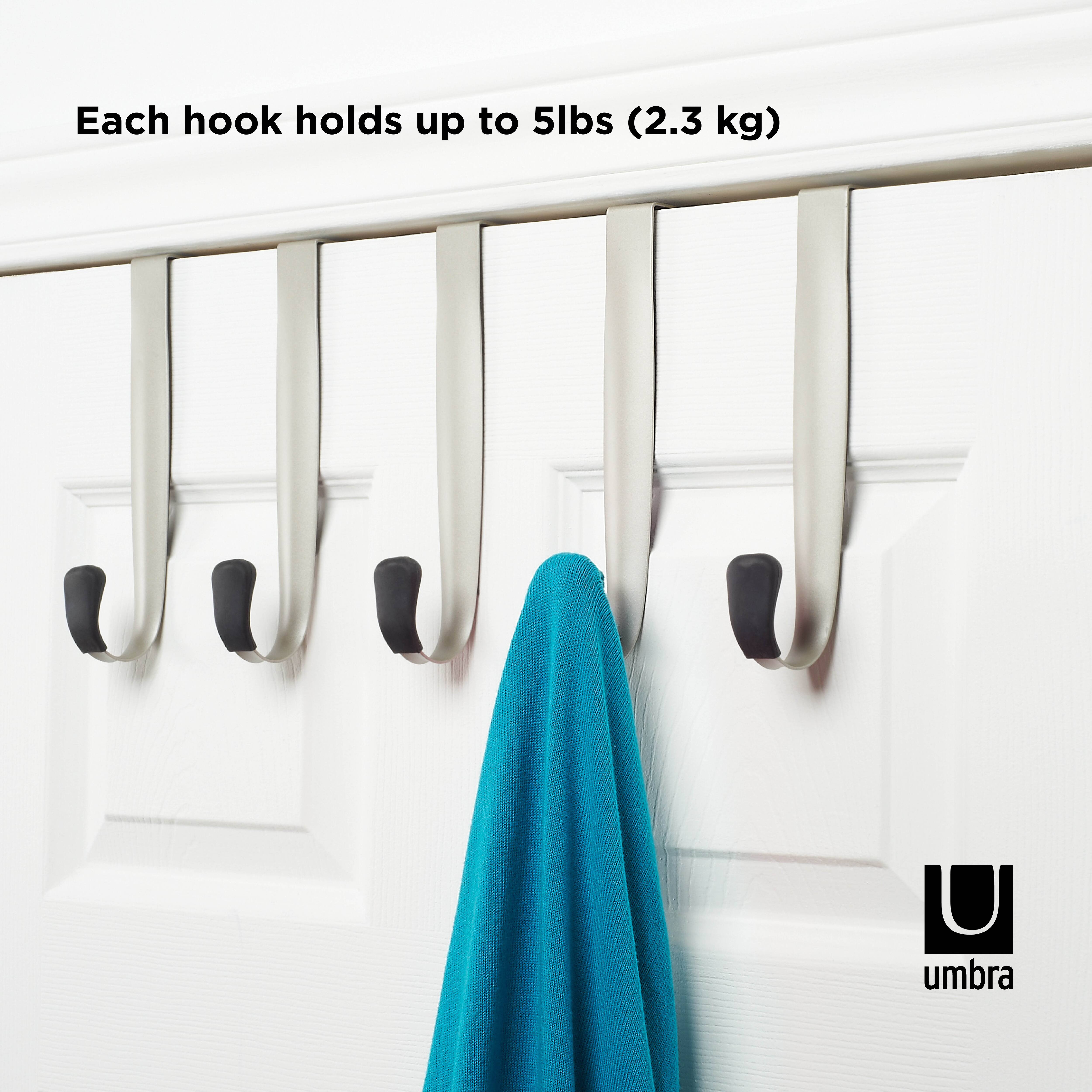 Umbra Schnook Over the Door 5 Hooks Set