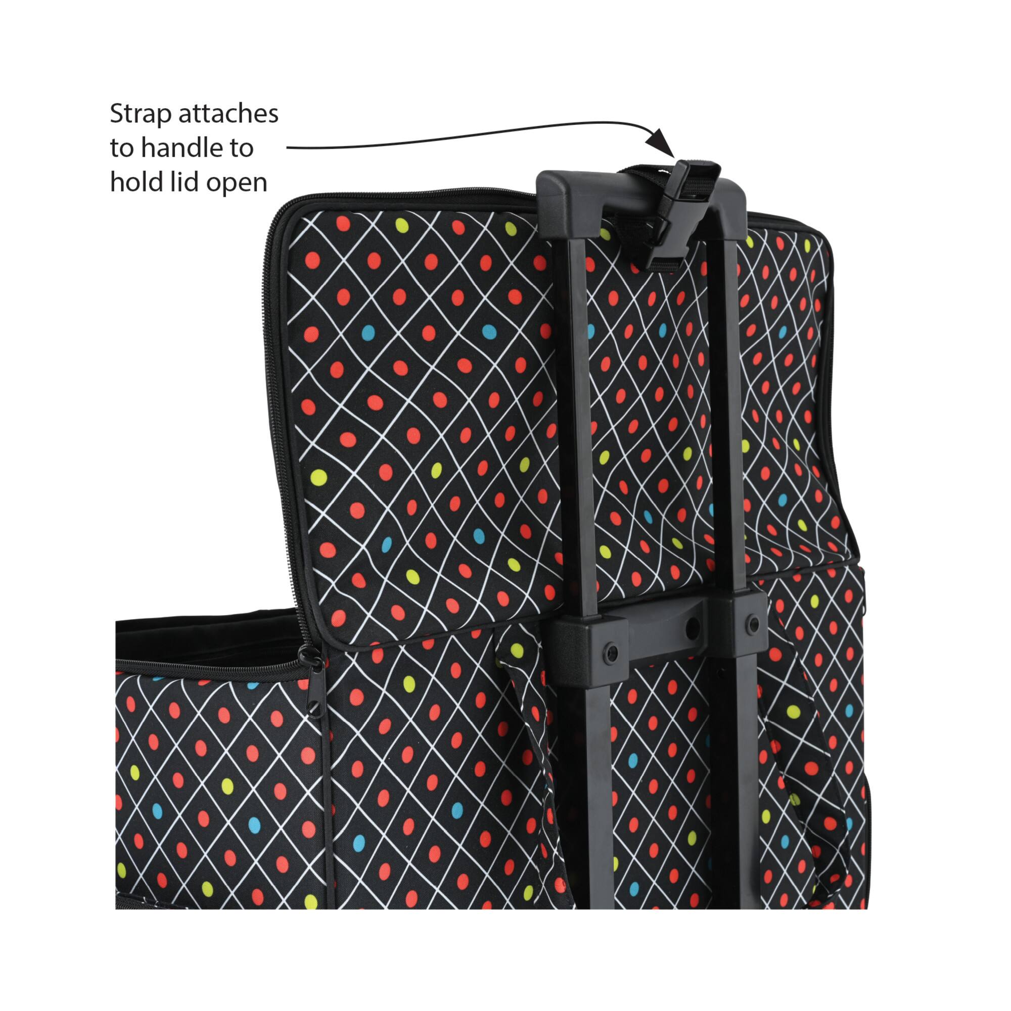 Dritz® 2-Wheel Rolling Sewing Machine Tote