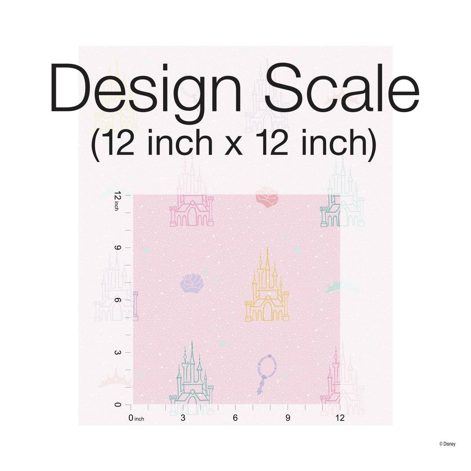 RoomMates Disney Princess Castle Peel & Stick Wallpaper