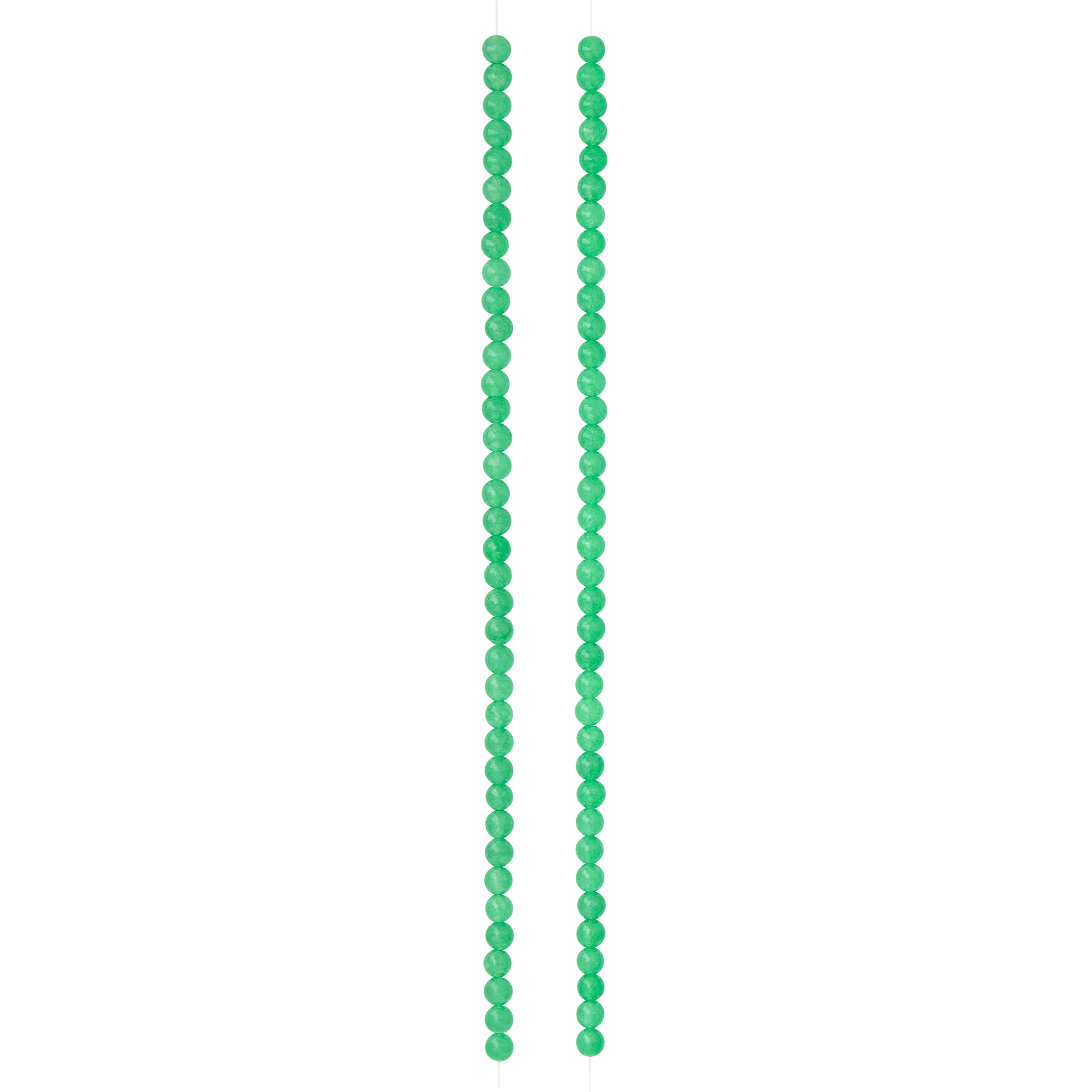 Green Aventurine Round Beads, 4mm by Bead Landing™