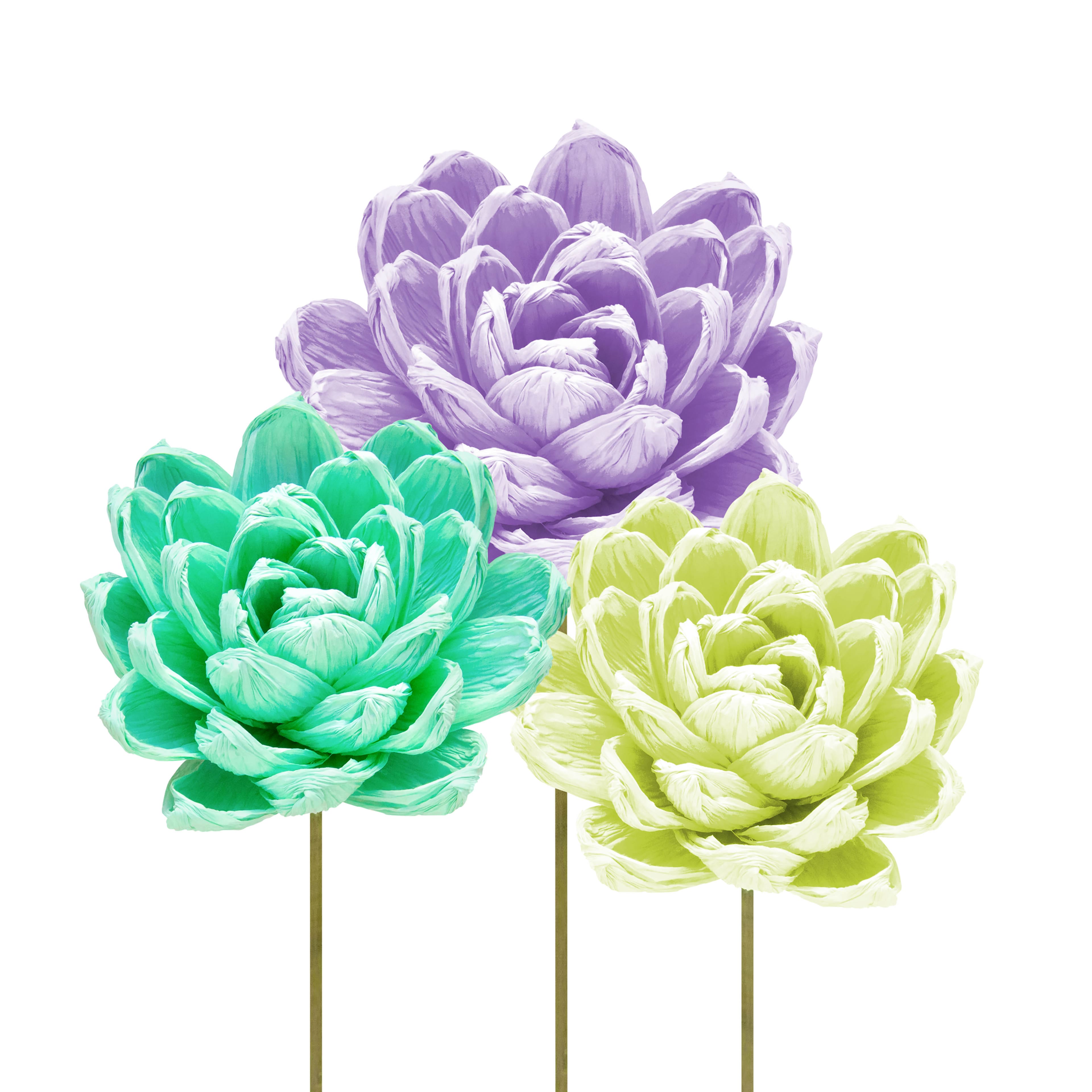 Small Succulent Crepe Paper Flower Kit by Recollections&#x2122;