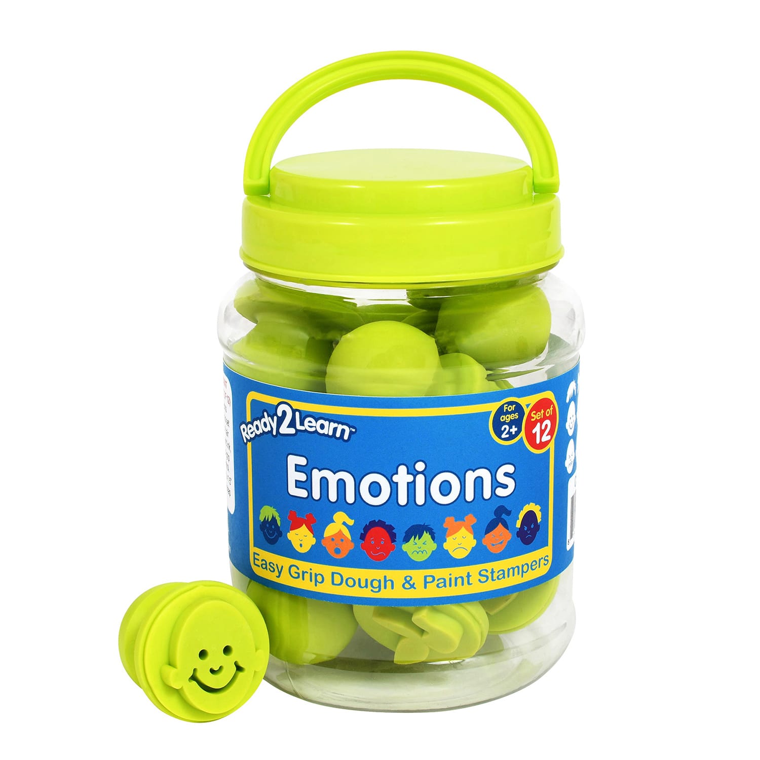 READY 2 LEARN&#x2122; Feelings &#x26; Emotions Stampers Set with Stamp Pads Activity Kit