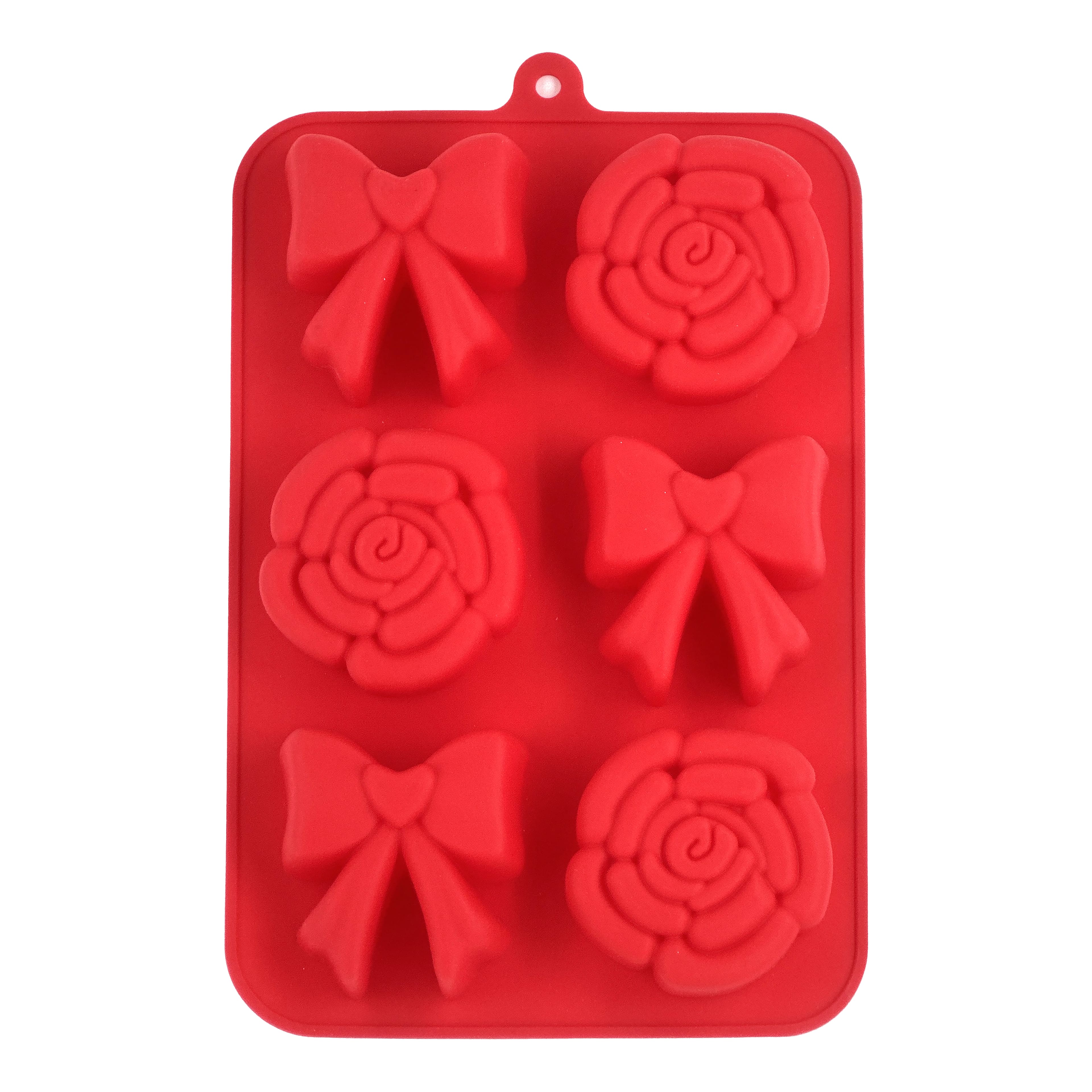 Valentine's Bows & Roses Silicone Candy Mold by Makery™