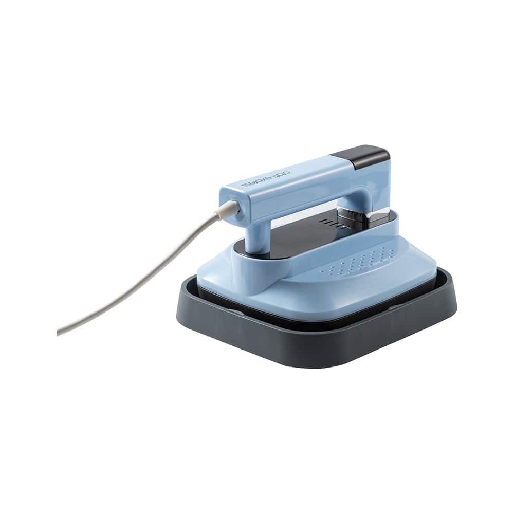 Craft Express&#xAE; Small Light Blue Handheld Heat Press