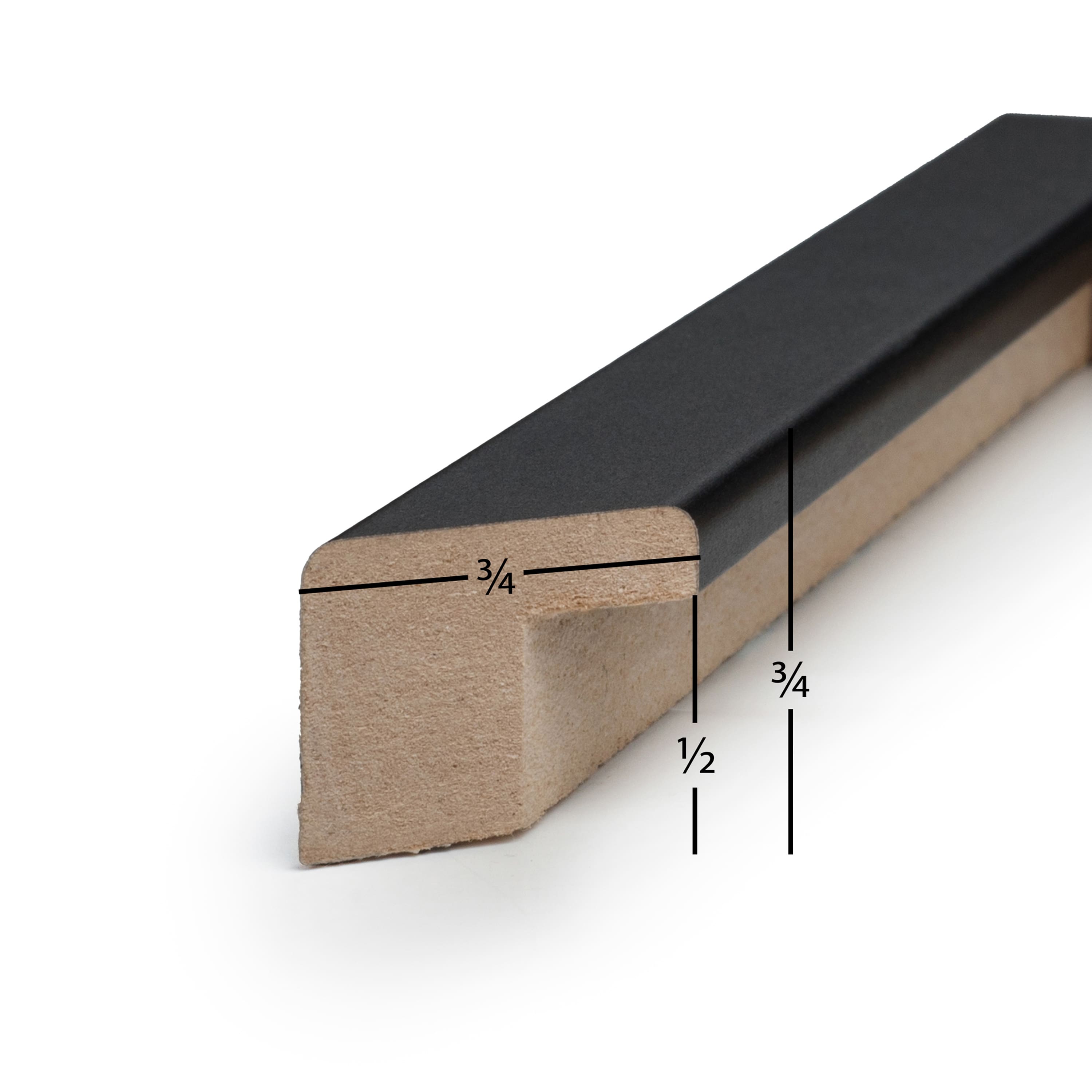 Frame USA Corporate Thin Black Single Image Picture Frame