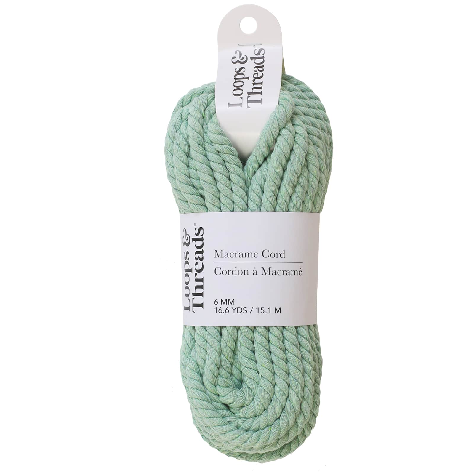 Macramé Cotton Cord by Loops & Threads®, 25yd.