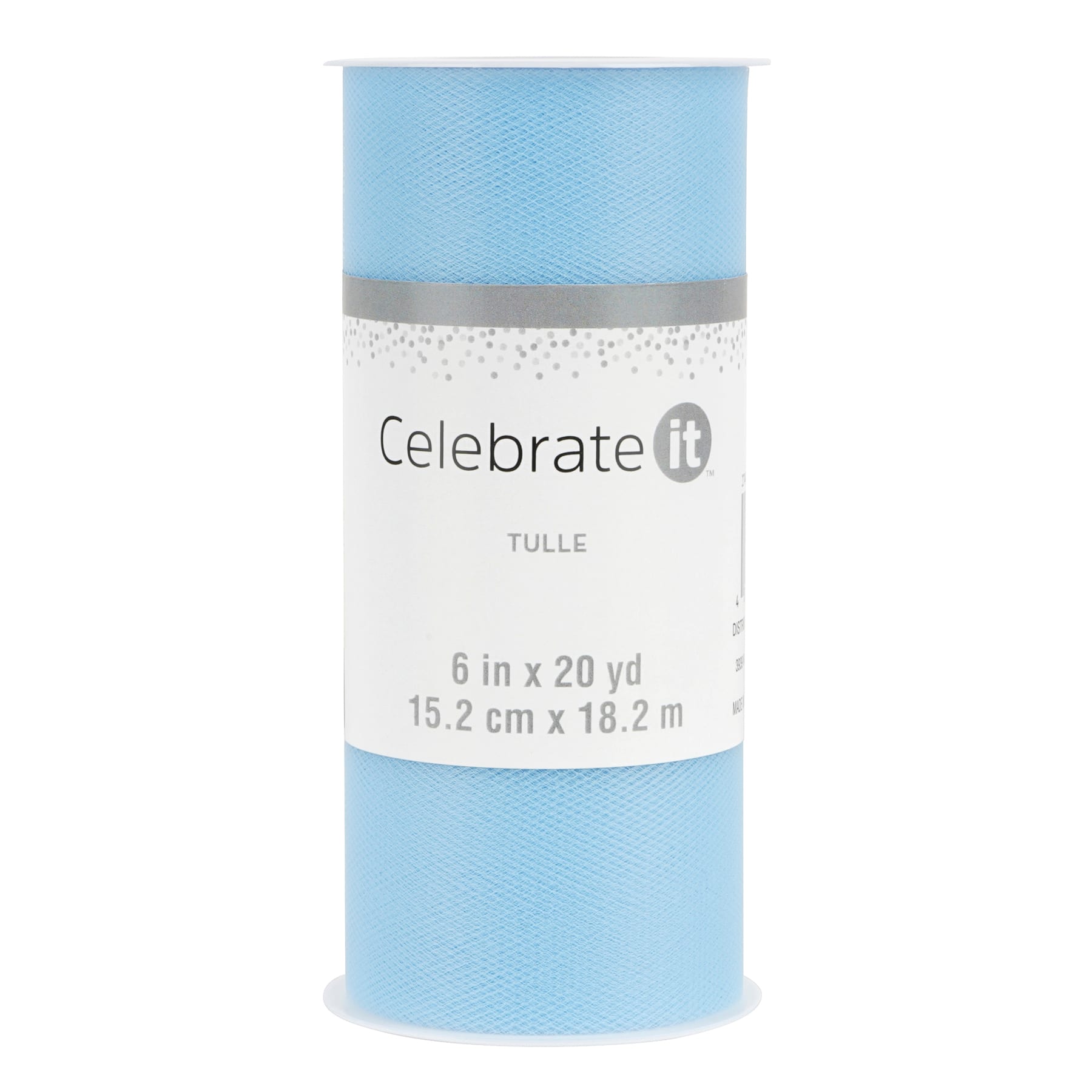 24 Pack: 6" x 20yd. Solid Tulle Fabric by Celebrate It™ Occasions™