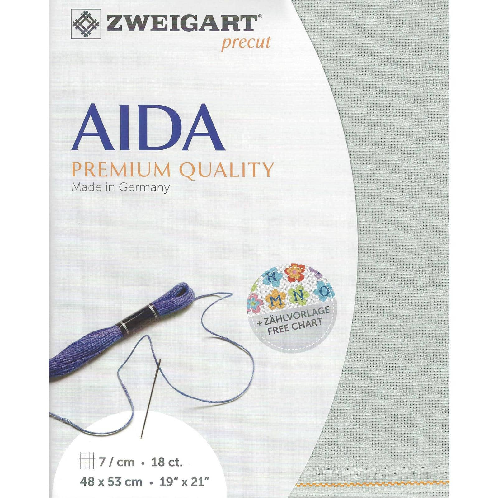 18 count Aida Cloth (Pre-Cut)